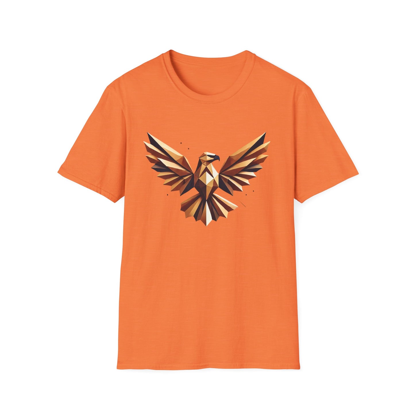 Phoenix Rise Unisex Softstyle T-Shirt - Bold Graphic Tee for Nature Lovers