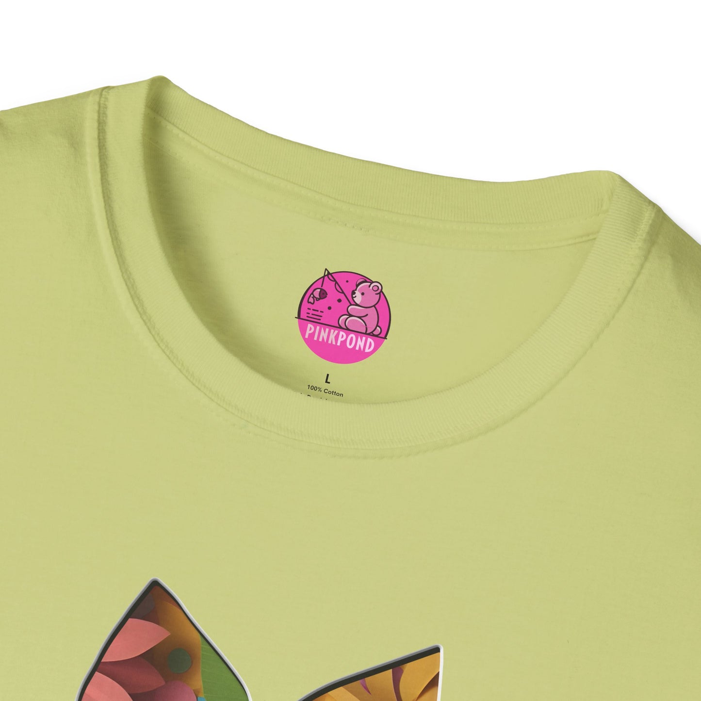 Blooming Beauty T-Shirt – A Burst of Color and Creativity- Unisex Softstyle Tee