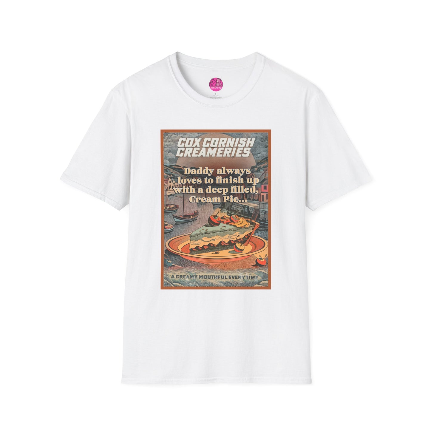 Saucy Vintage Cream Pie T-Shirt