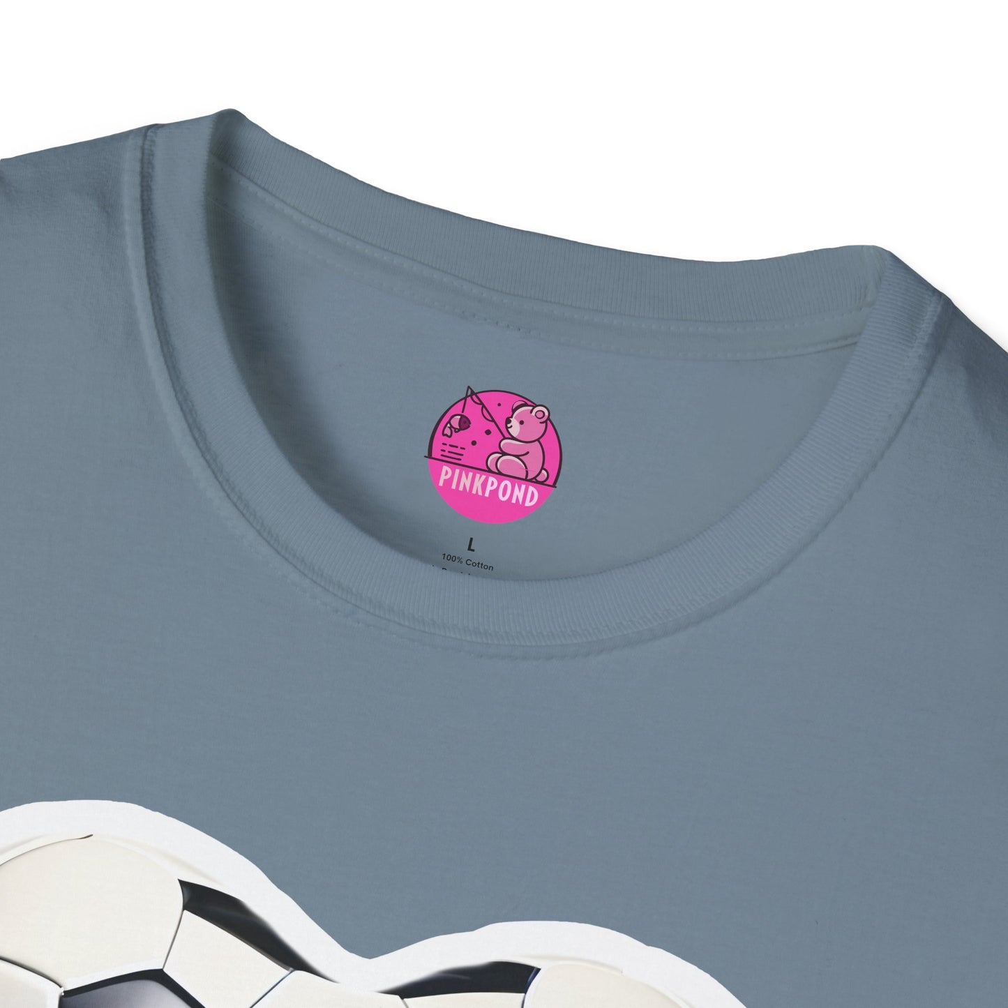 Football Heart Unisex T-Shirt - Love Life Design,