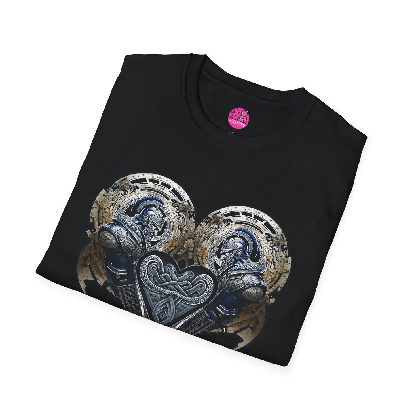 Cybernetic Trojan – Twin Guardians of the Heart T-shirt