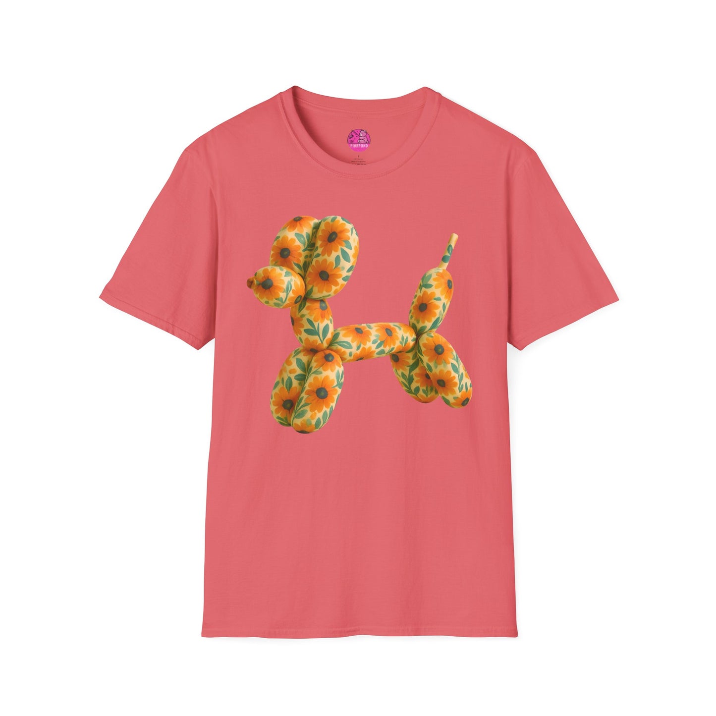 Sunflower Balloon Dog T-Shirt