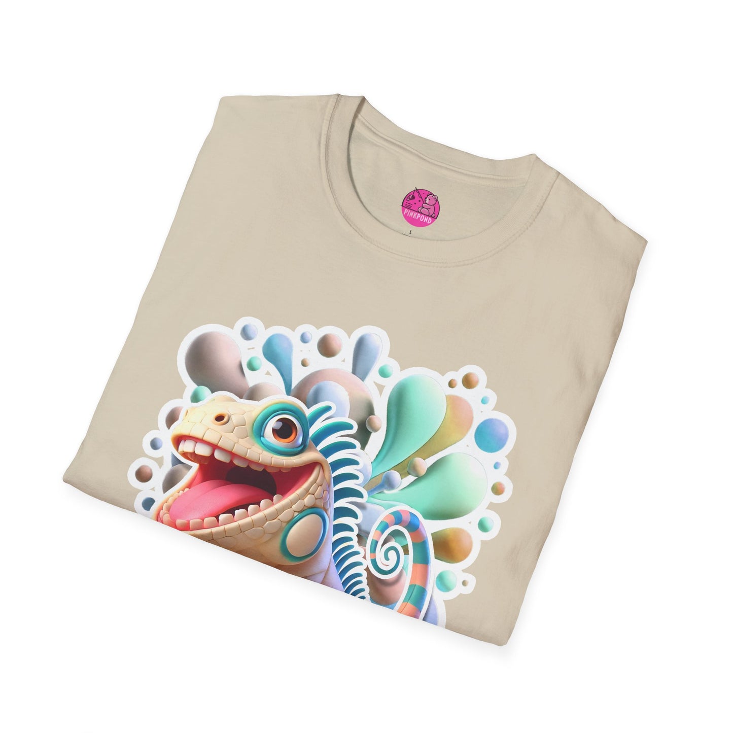 Iggy the Iguana T-Shirt โ The King of Cool! - Unisex Softstyle Tee