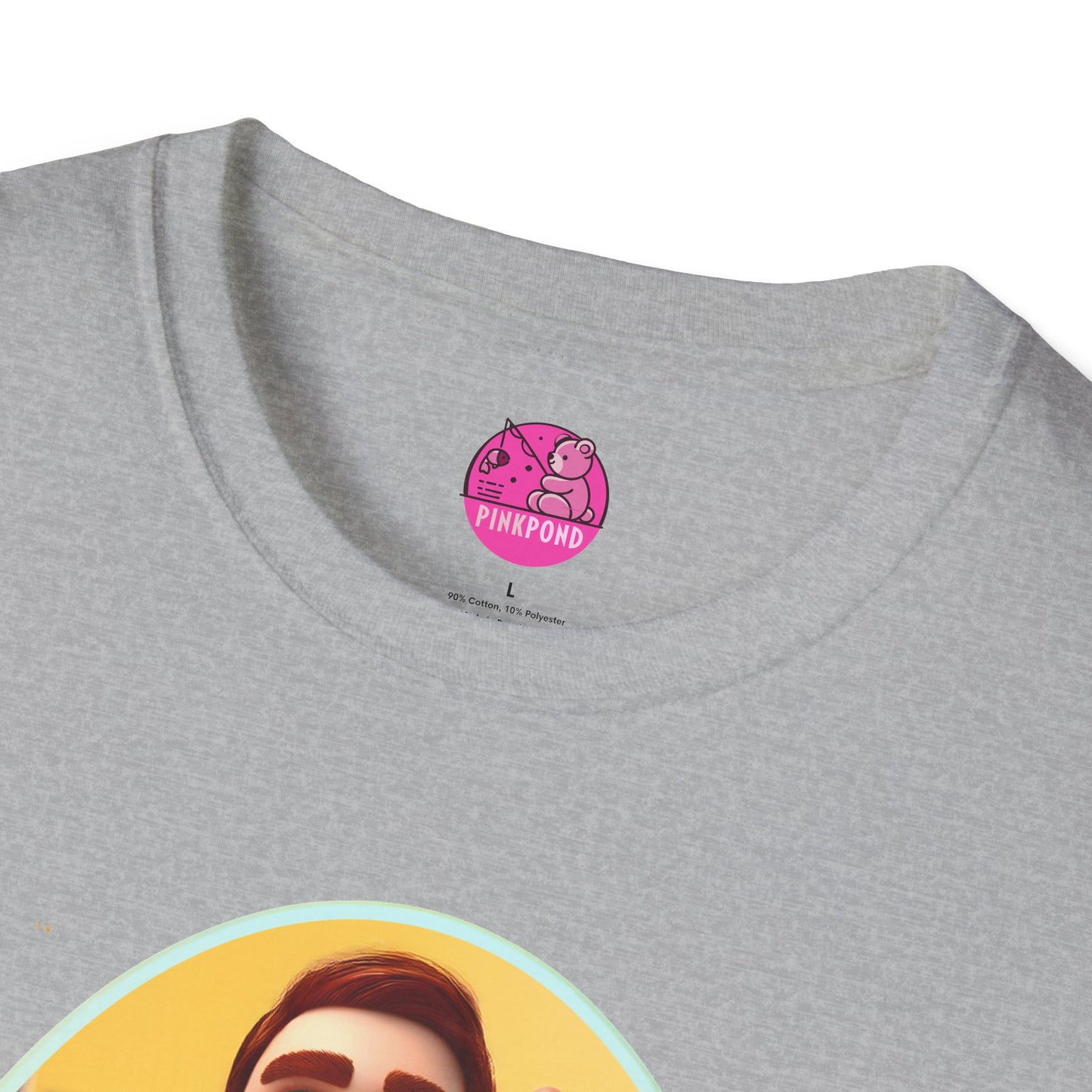 Lucky the Leather Bear Love Unisex T-Shirt - ASL Sign Language Inclusive Tee