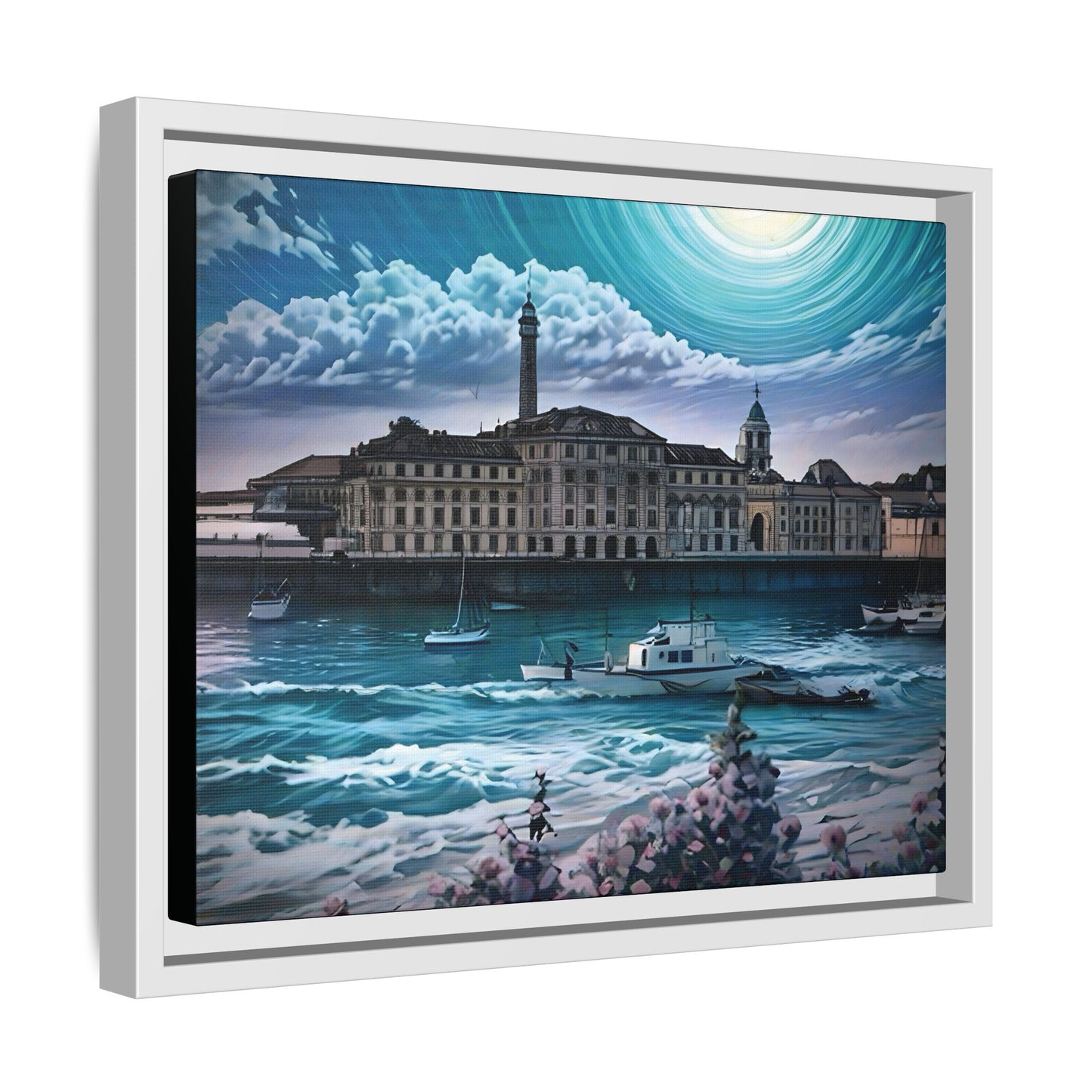 Tides of Time – Royal William Yard by Andrew McCarter - Canvas Print