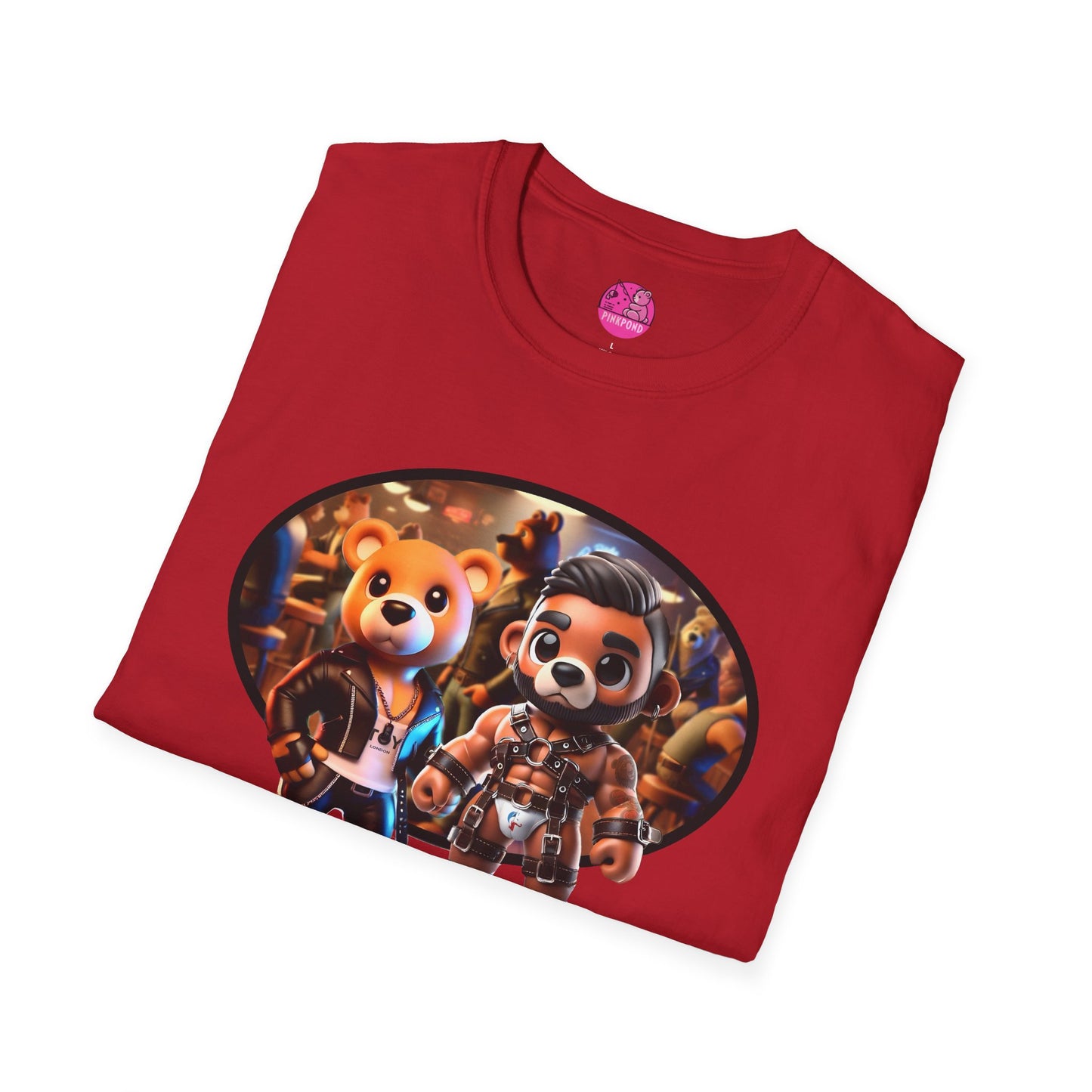 Unisex Graphic Tee - Bear Cubs on the Town LGBTQ+ Pride Shirt