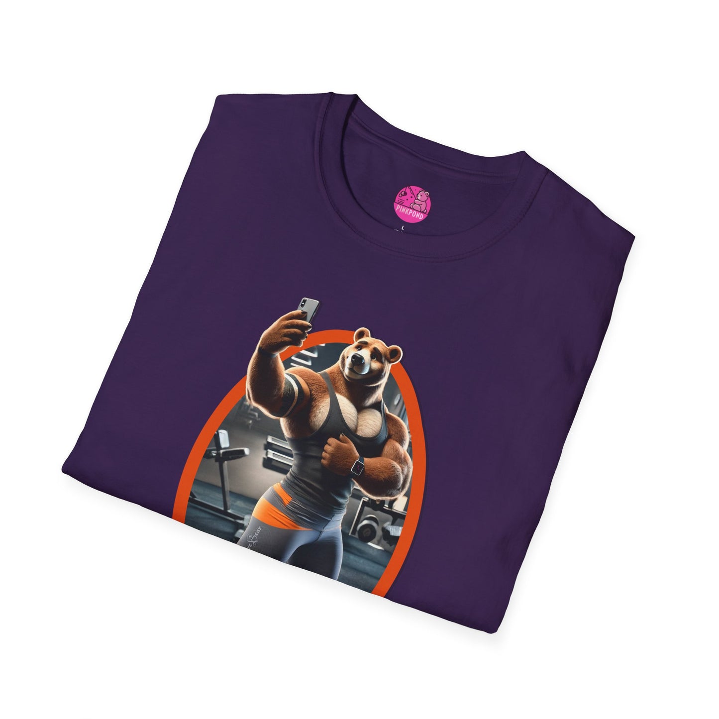 Lycra Gym Bear T-Shirt