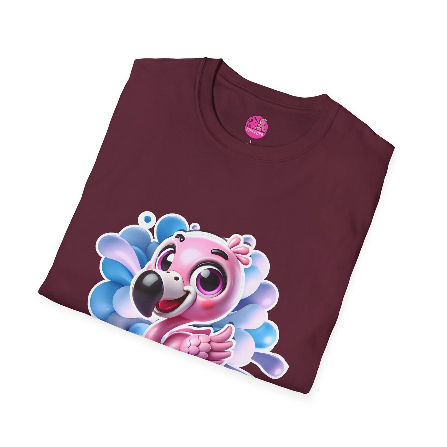 Fun and Colourful Fernando the Flamingo Unisex T-shirt