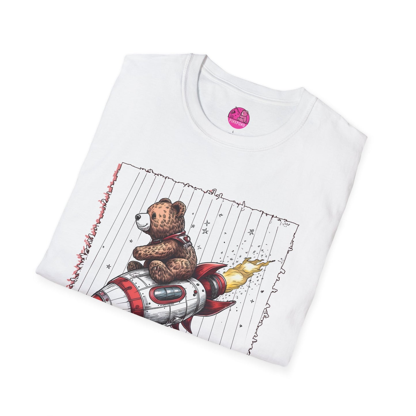 Teddy Bear Rocket Adventure T-Shirt