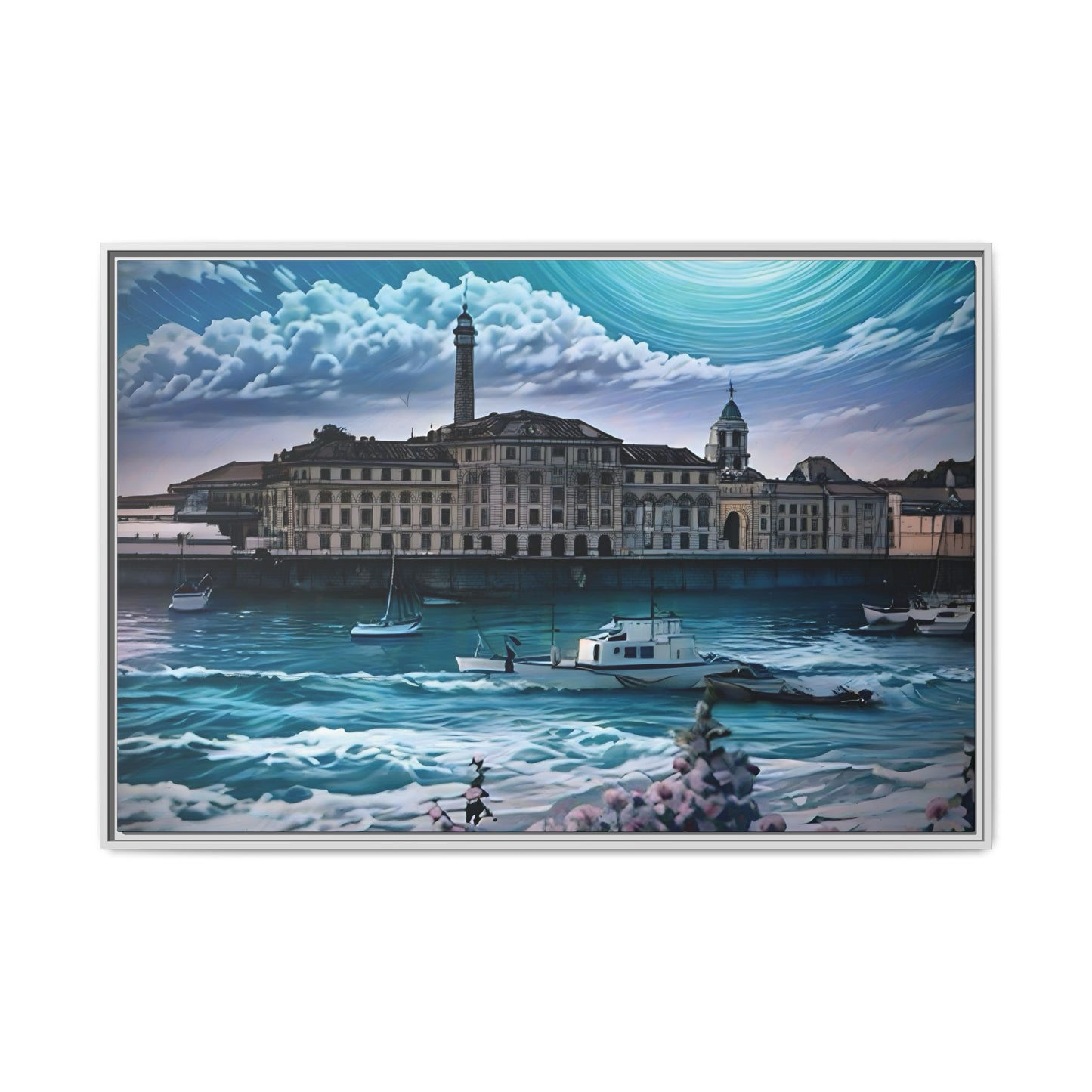 Tides of Time – Royal William Yard by Andrew McCarter - Canvas Print