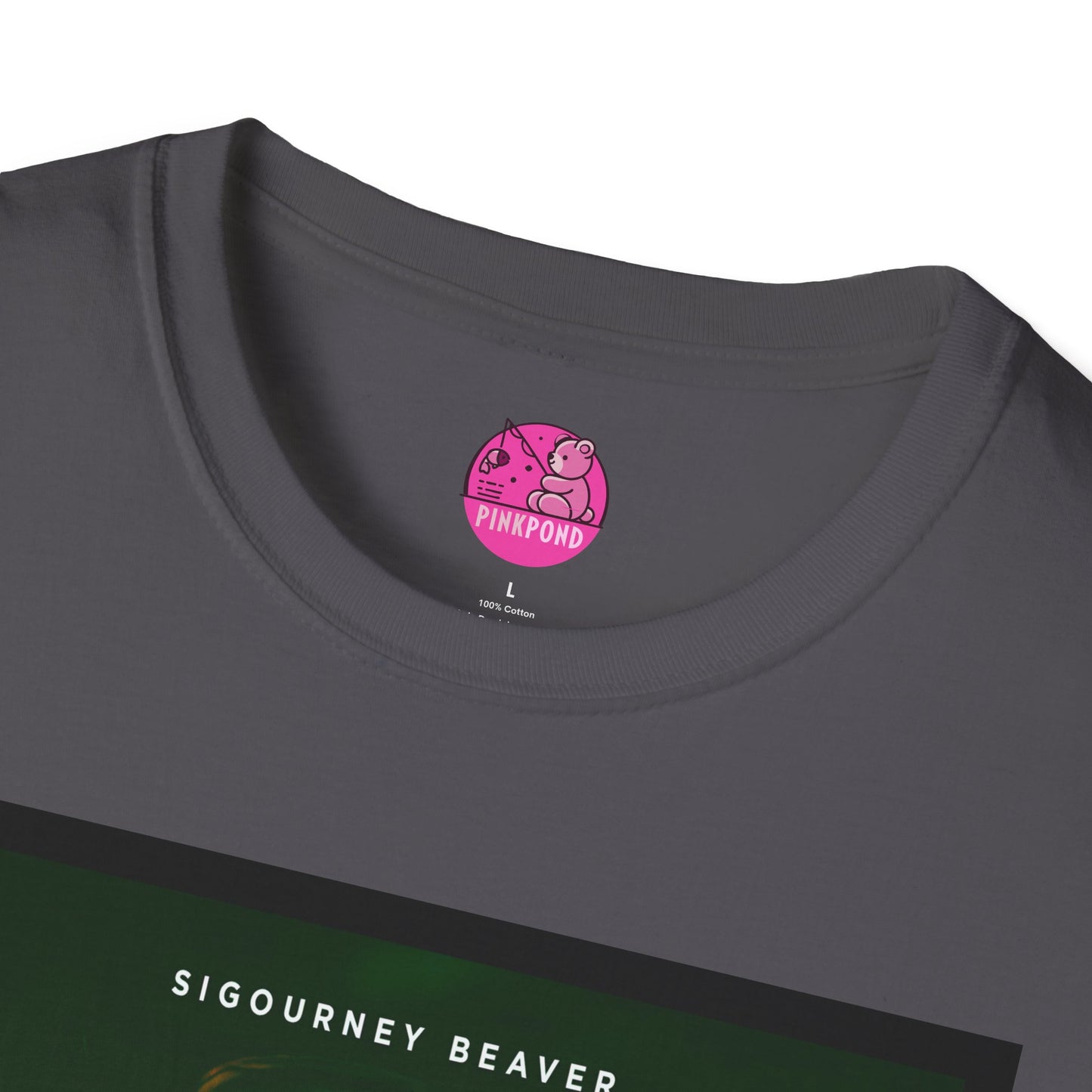 Xeno -Green Alien Parody Sci-Fi T-Shirt Featuring Sigourney Beaver