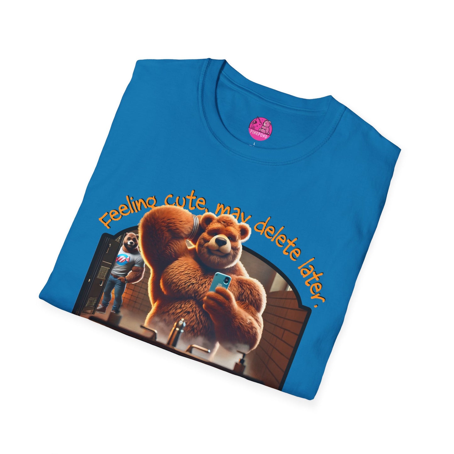 Feeling Cute Bear Selfie T-Shirt