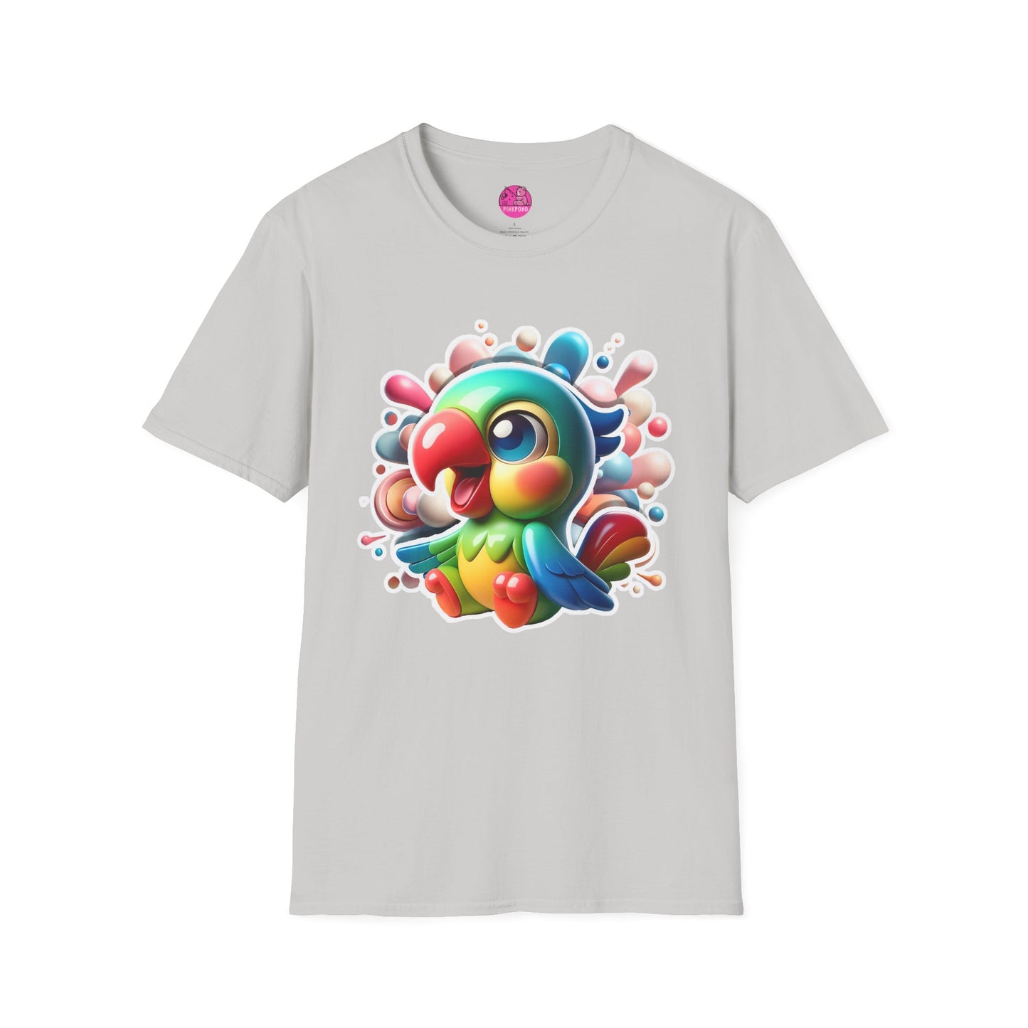 Penelope Parrot - Unisex Softstyle T-Shirt