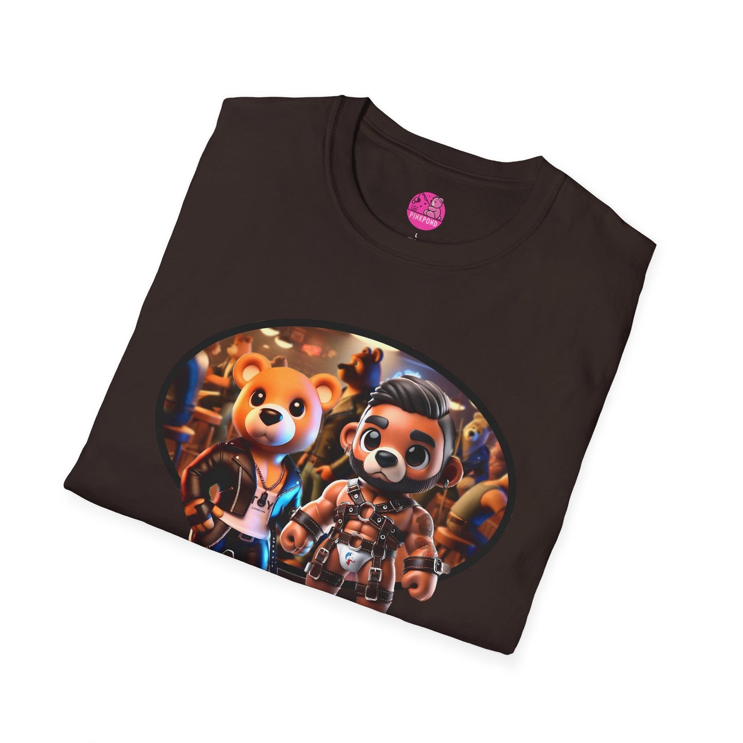 Unisex Graphic Tee - Bear Cubs on the Town LGBTQ+ Pride Shirt