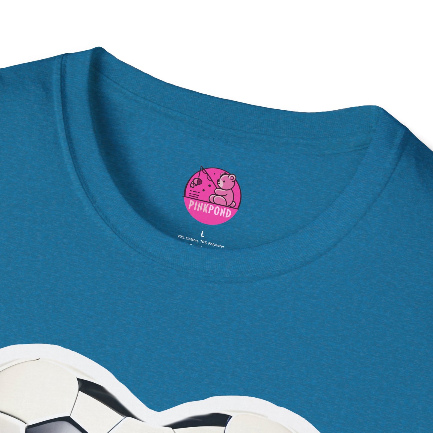 Football Heart Unisex T-Shirt - Love Life Design,