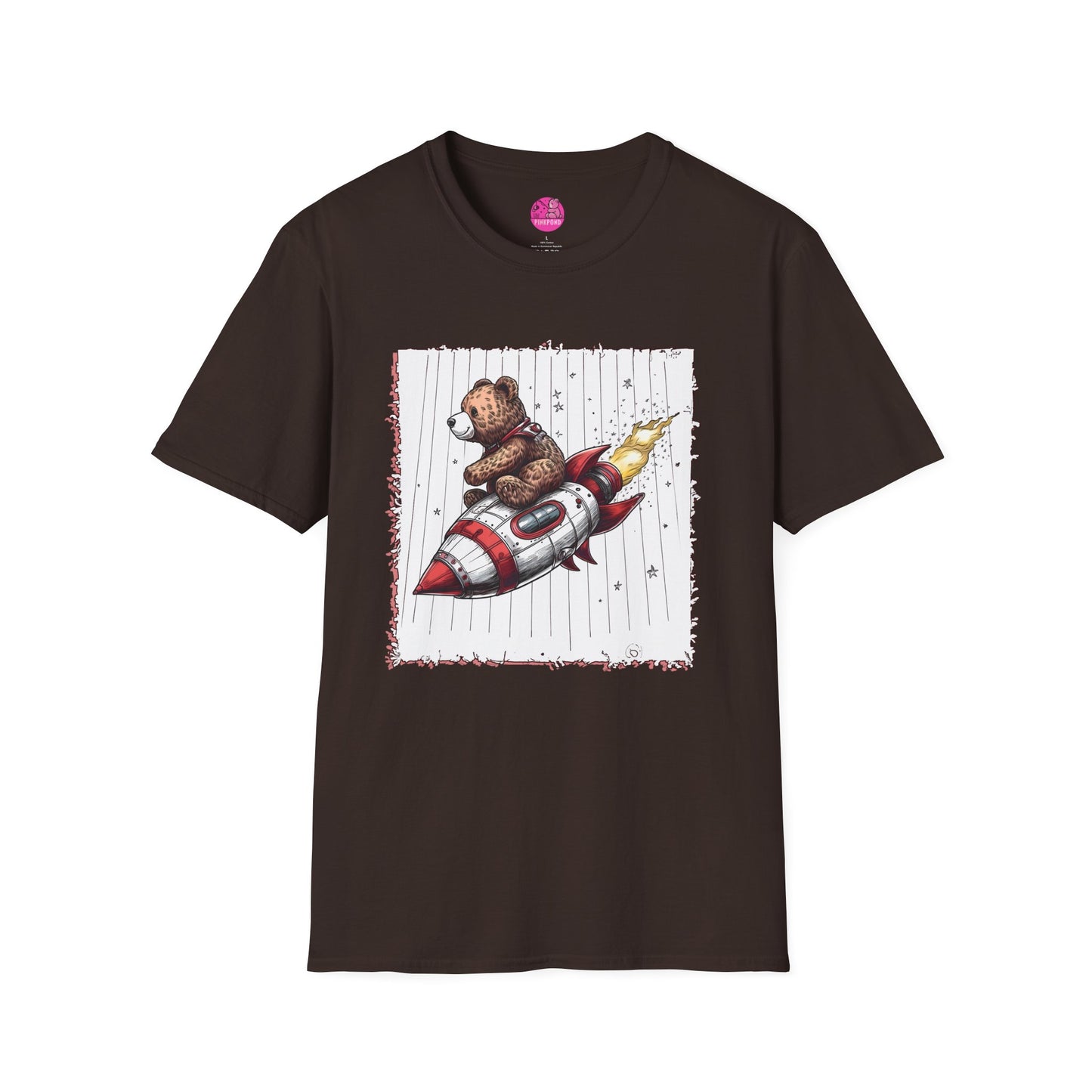 Teddy Bear Rocket Adventure T-Shirt