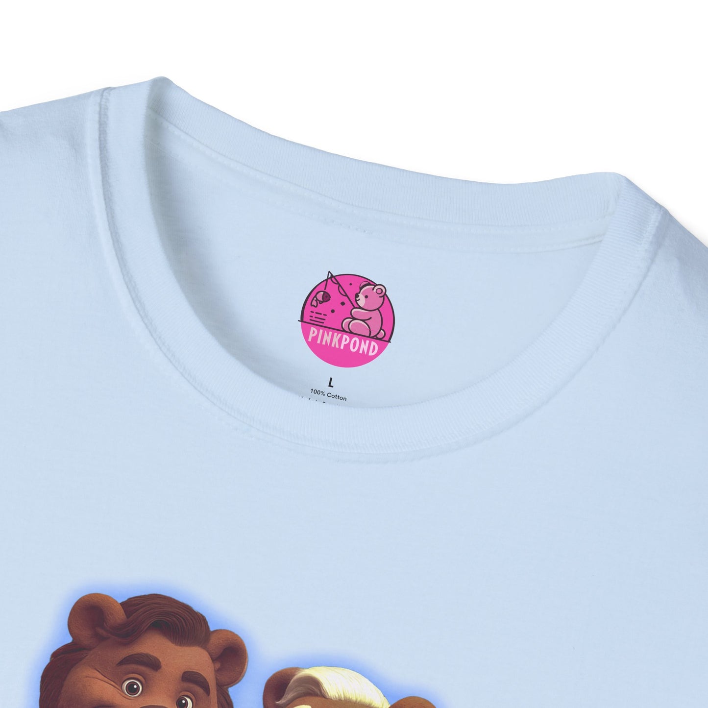 The Happy Bear Couple T-Shirt - Cheeky Edition, Love and Laughter Apparel