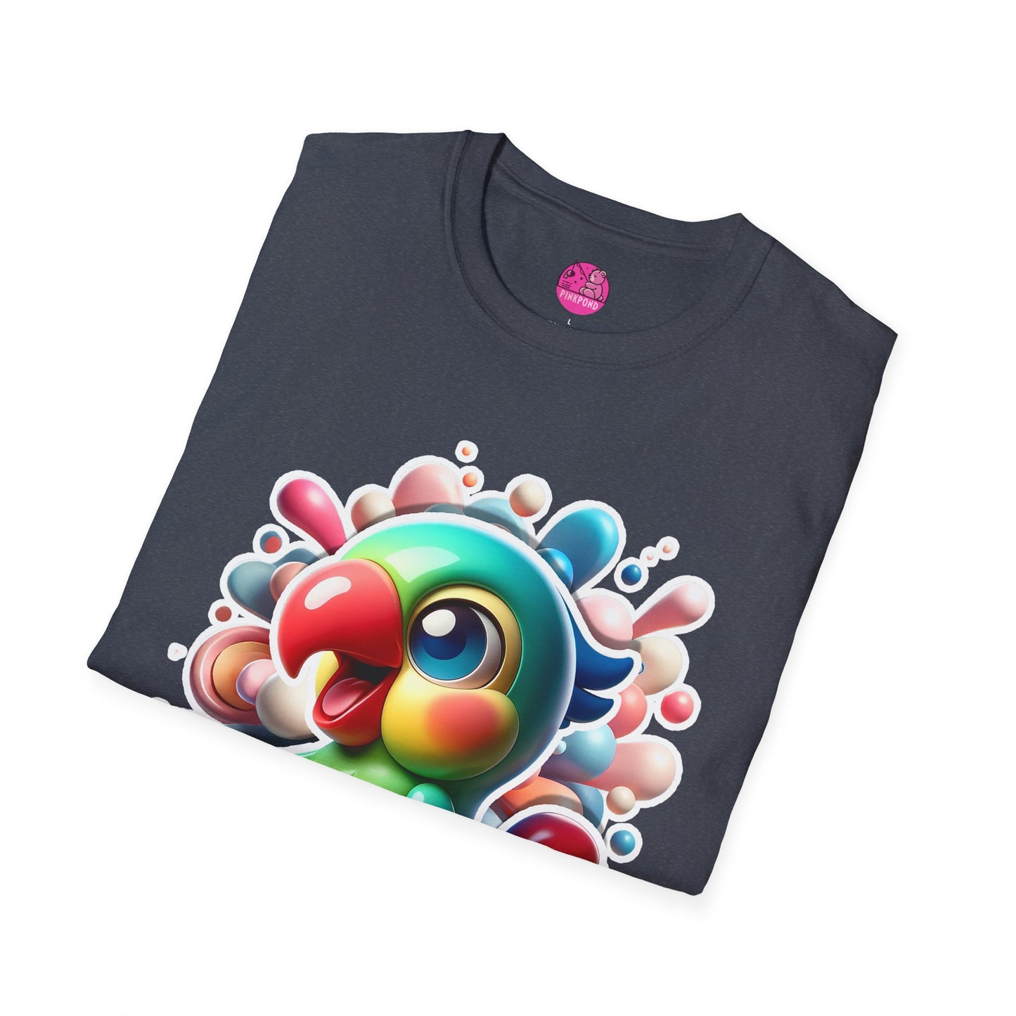 Penelope Parrot - Unisex Softstyle T-Shirt