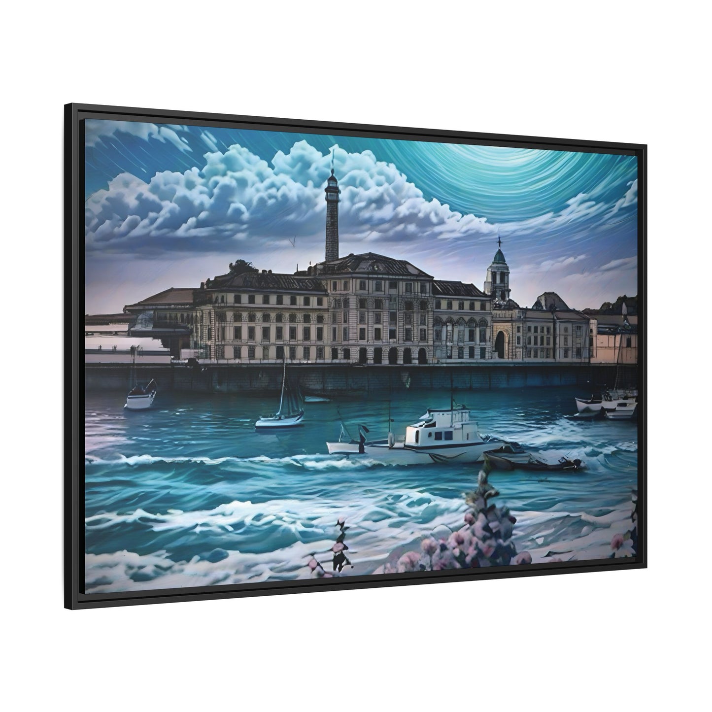 Tides of Time – Royal William Yard by Andrew McCarter - Canvas Print