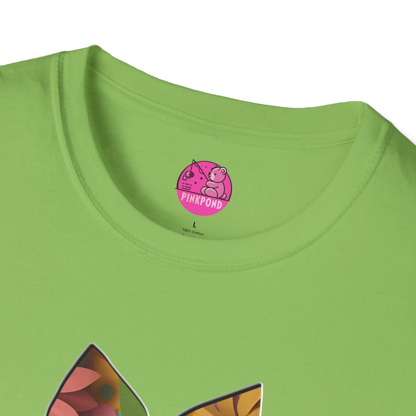 Blooming Beauty T-Shirt – A Burst of Color and Creativity- Unisex Softstyle Tee