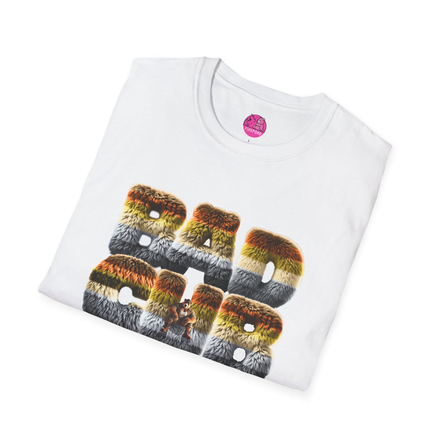 Pride Fur T-Shirt - Bad Cub Bear Pride Tee