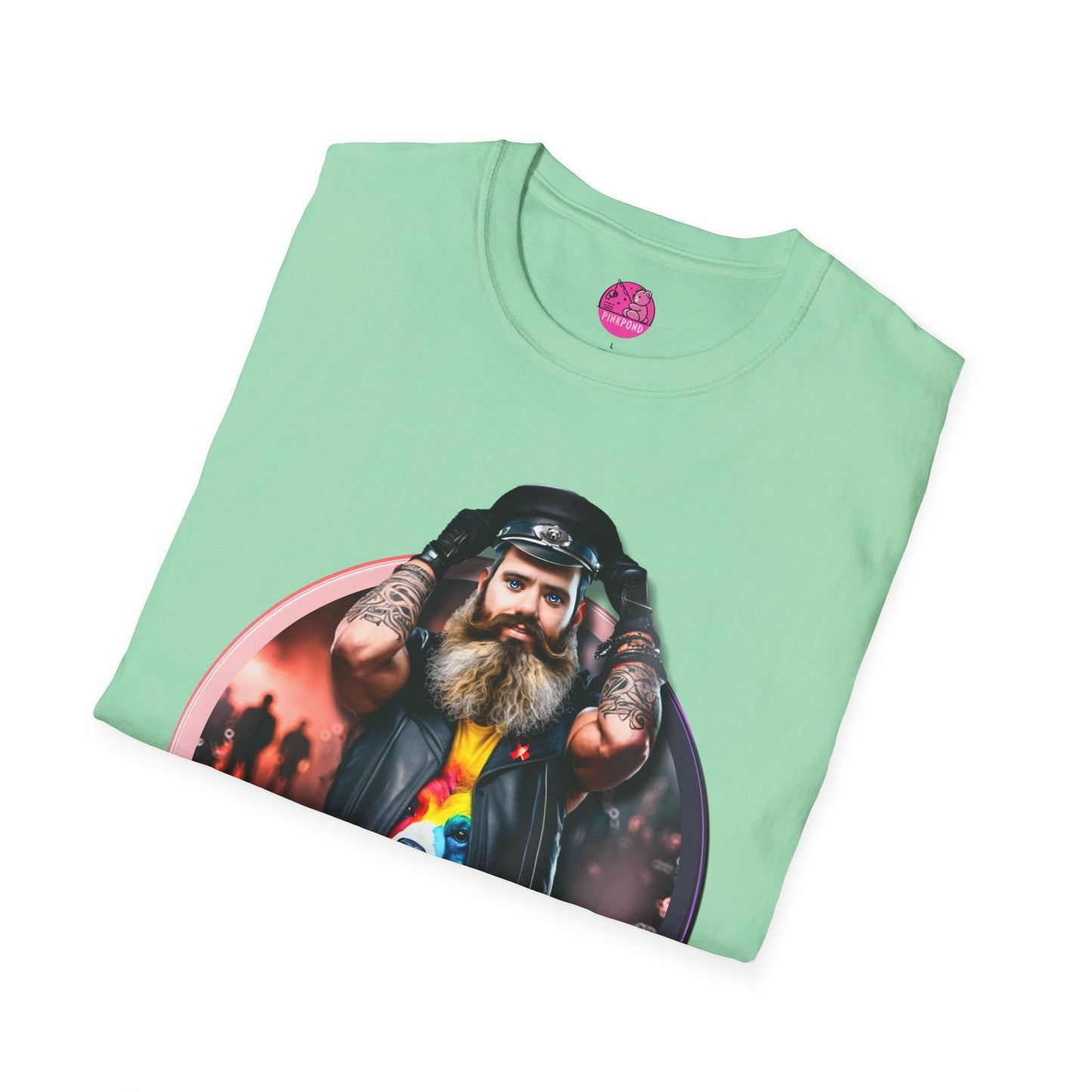 Leather Bear Power T-Shirt