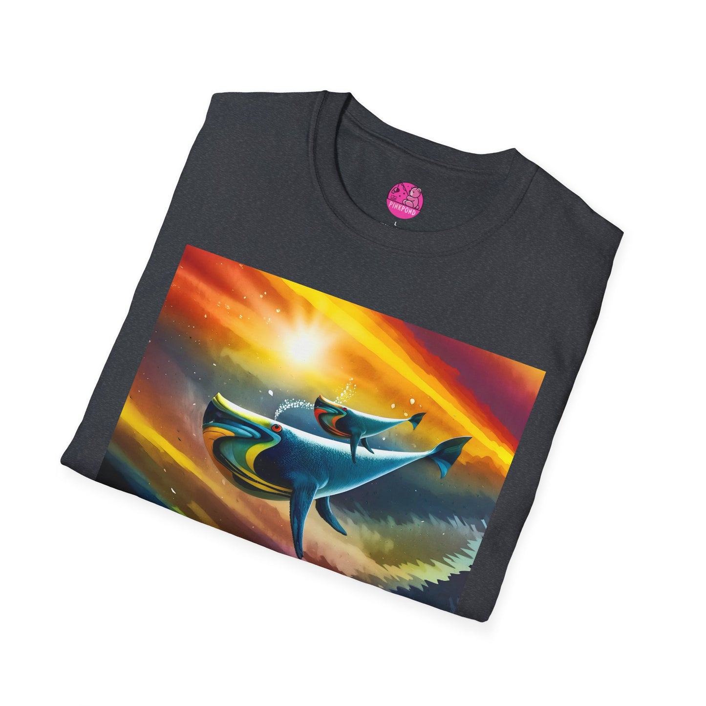 Celestial Whale Adventure T-Shirt