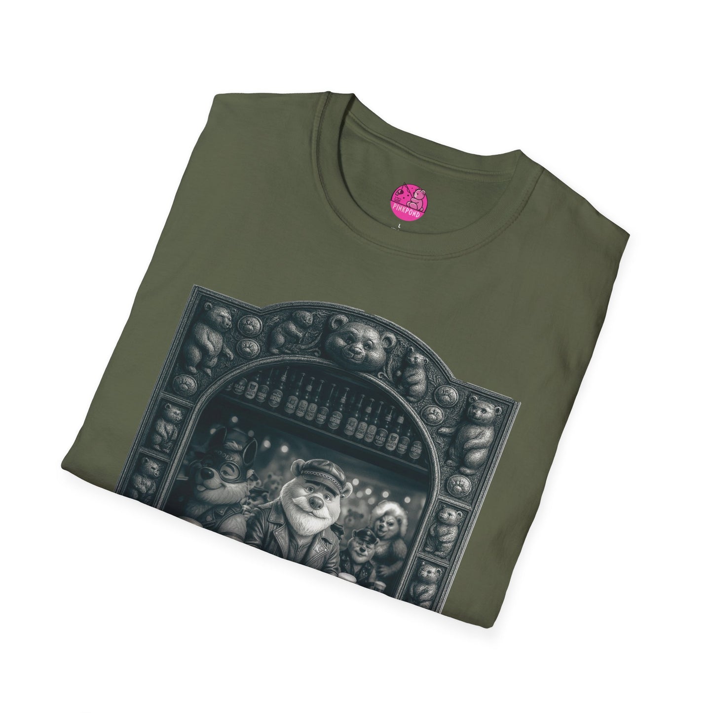 Bear Bar Mirror T-Shirt