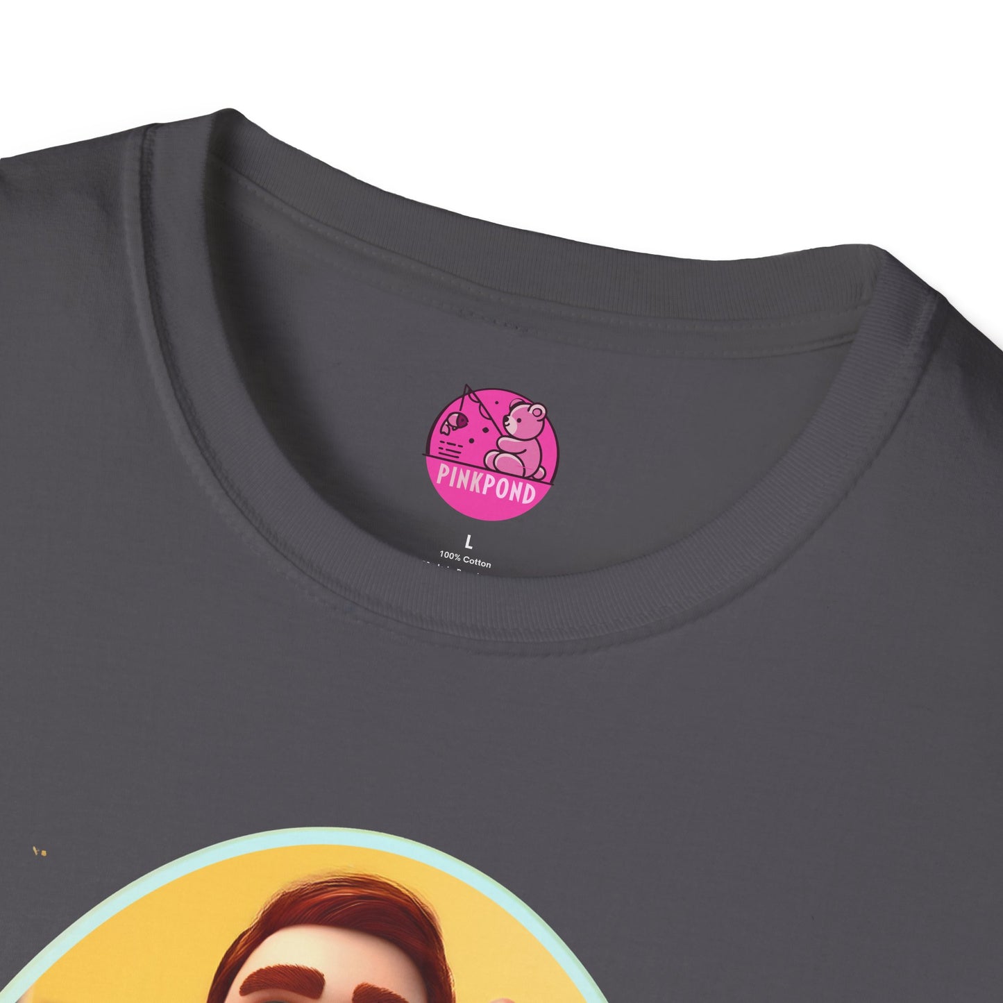 Lucky the Leather Bear Love Unisex T-Shirt - ASL Sign Language Inclusive Tee