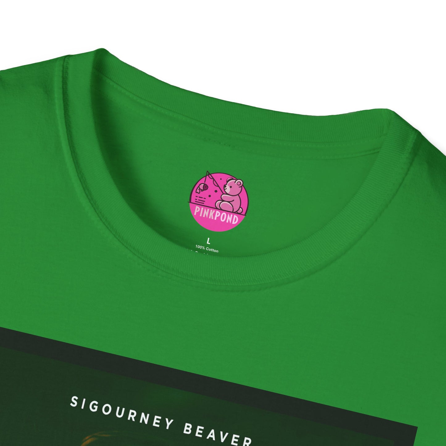 Xeno -Green Alien Parody Sci-Fi T-Shirt Featuring Sigourney Beaver