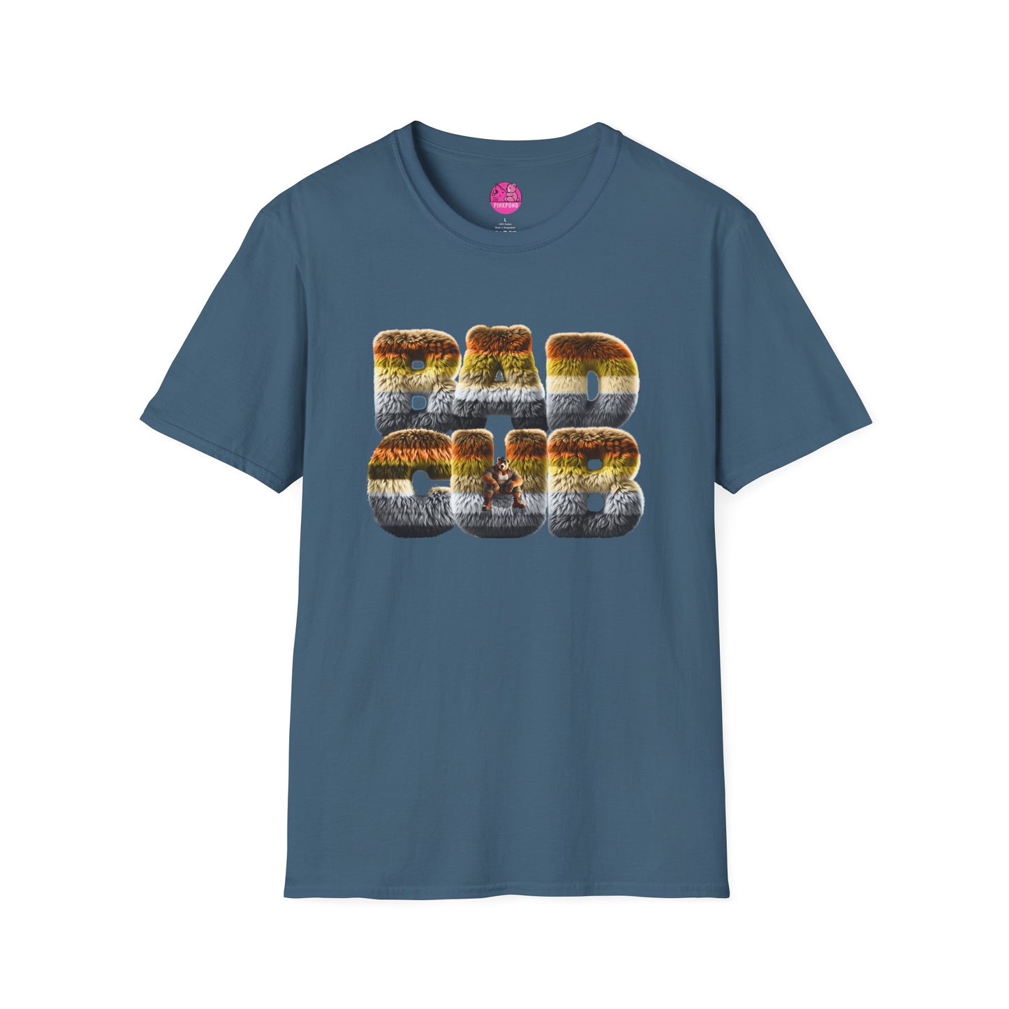 Pride Fur T-Shirt - Bad Cub Bear Pride Tee