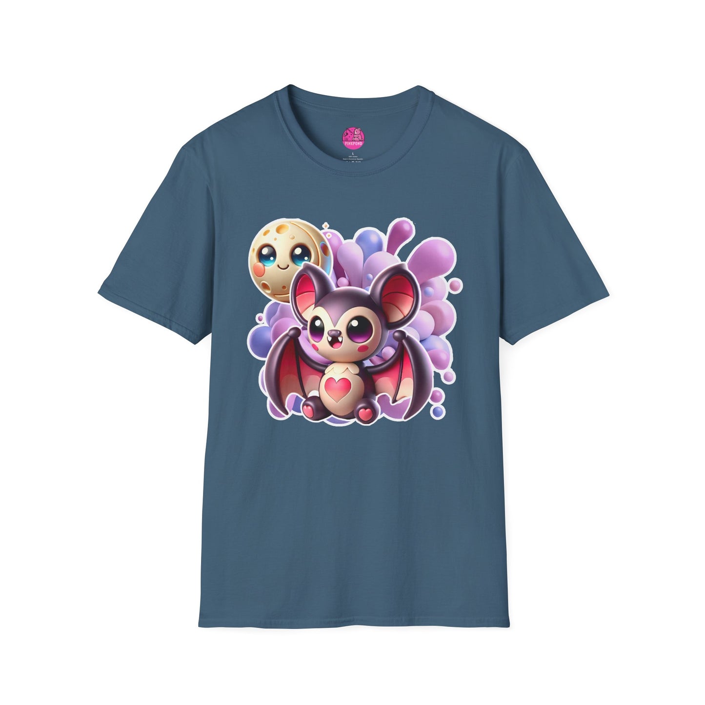 Viktor the Vampire Bat T-Shirt - Cute & Spooky Unisex Tee for Halloween Lovers
