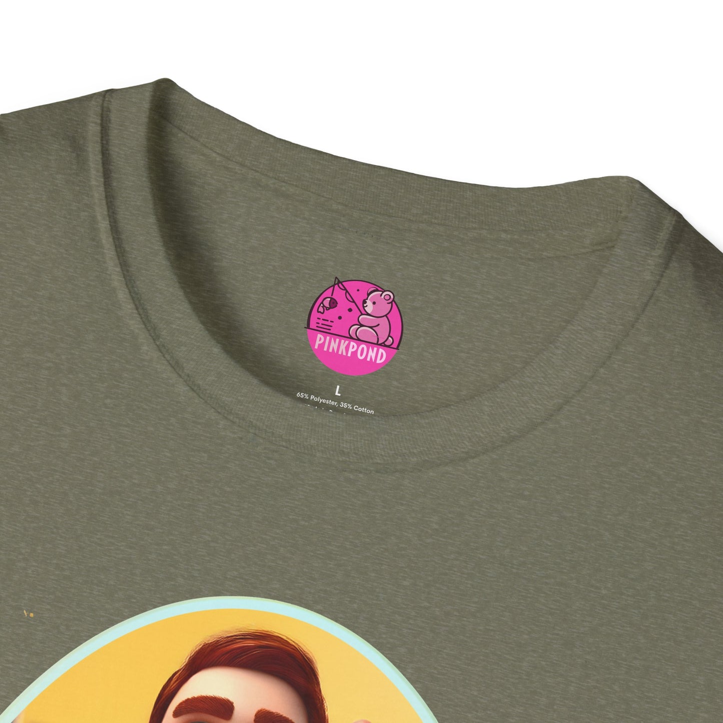 Lucky the Leather Bear Love Unisex T-Shirt - ASL Sign Language Inclusive Tee