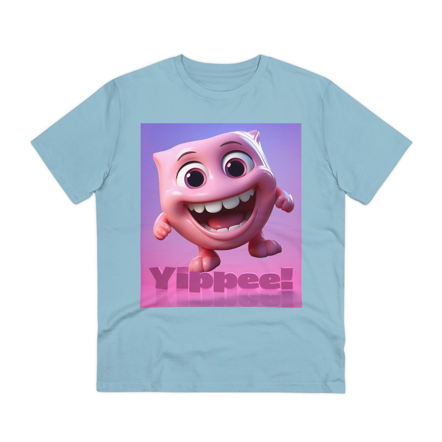 Polly the Pink Monster Smile Graphic T-shirt - Unisex