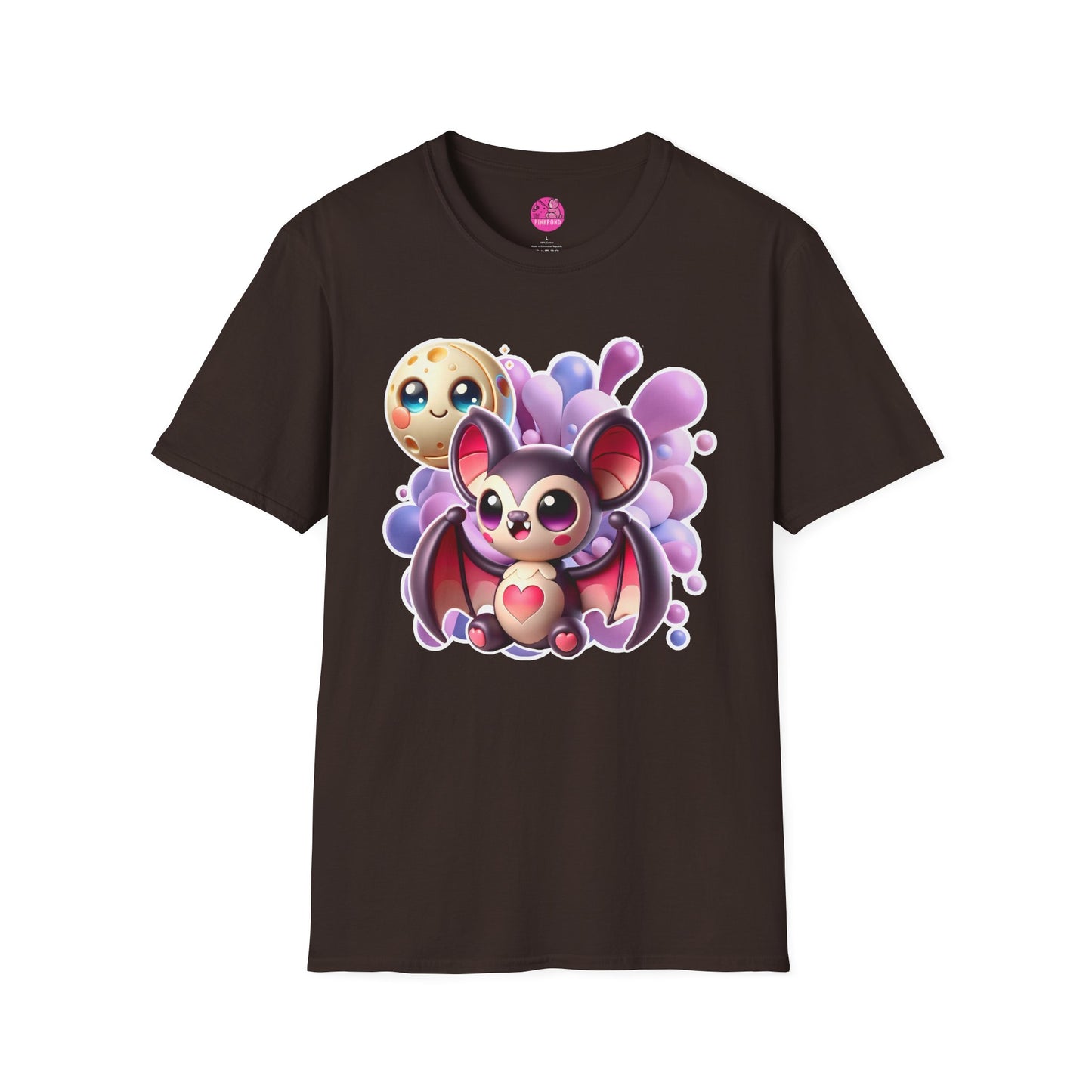 Viktor the Vampire Bat T-Shirt - Cute & Spooky Unisex Tee for Halloween Lovers
