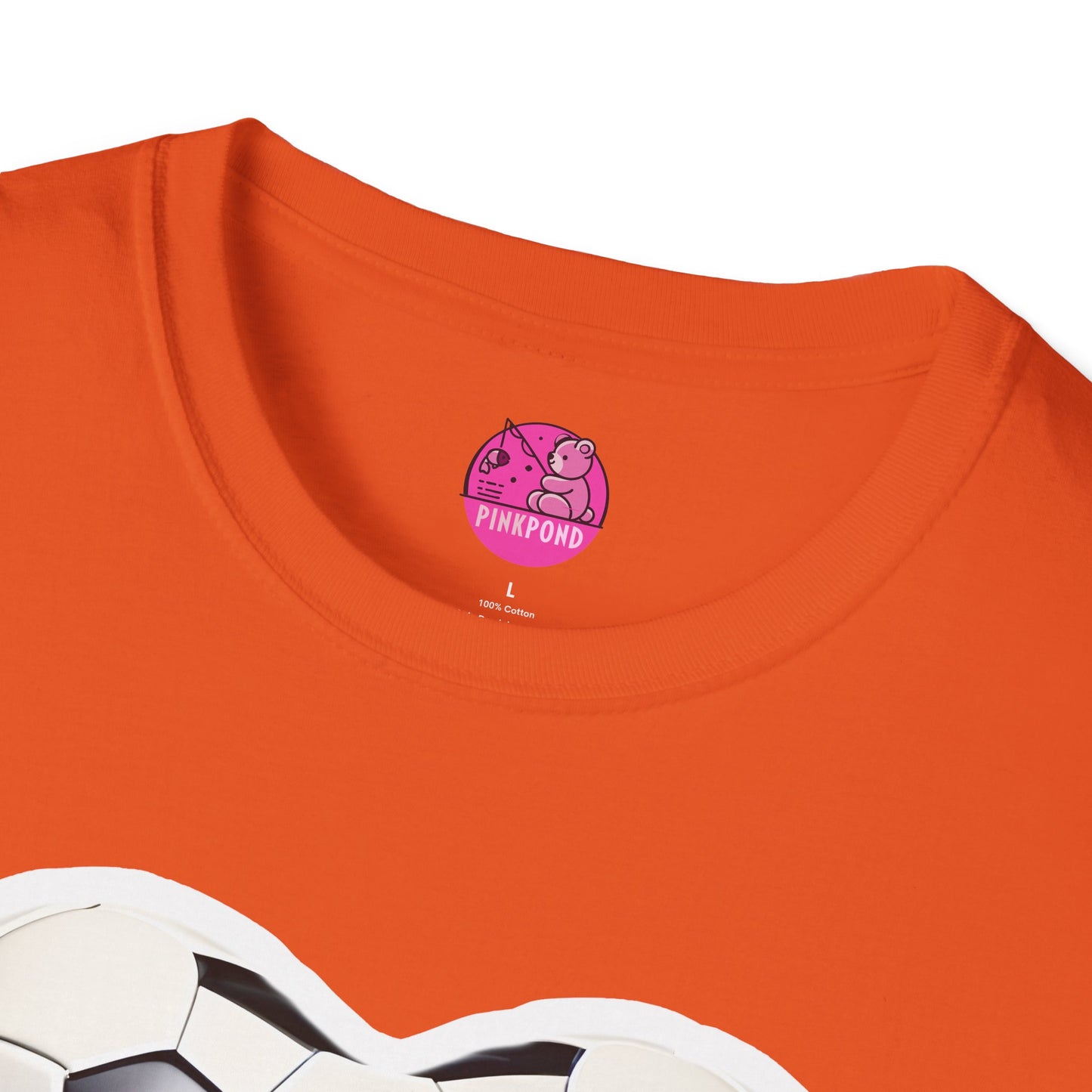 Football Heart Unisex T-Shirt - Love Life Design,