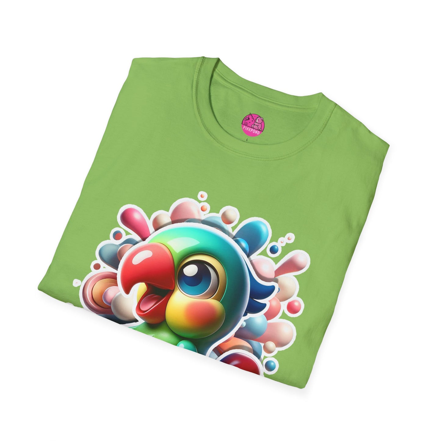 Penelope Parrot - Unisex Softstyle T-Shirt