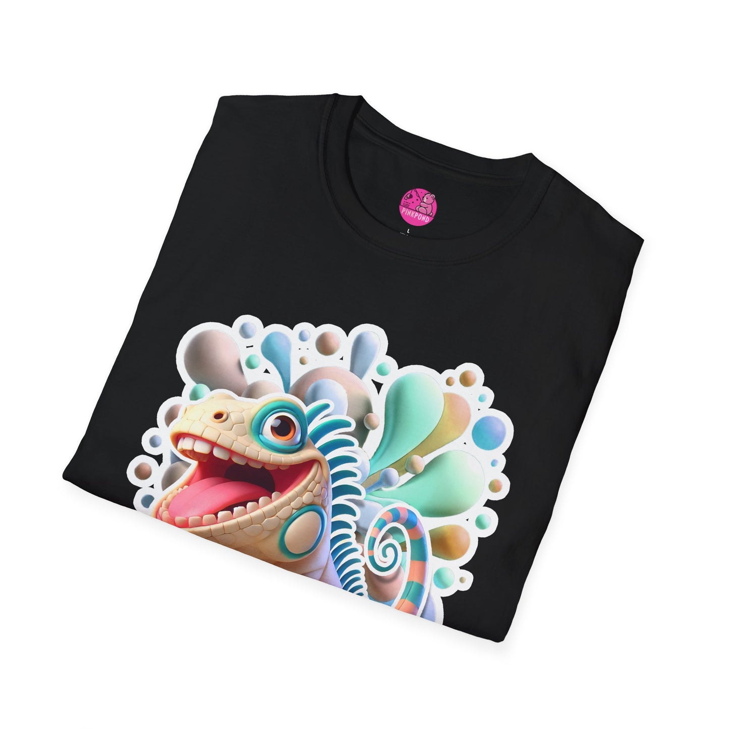 Iggy the Iguana T-Shirt โ The King of Cool! - Unisex Softstyle Tee