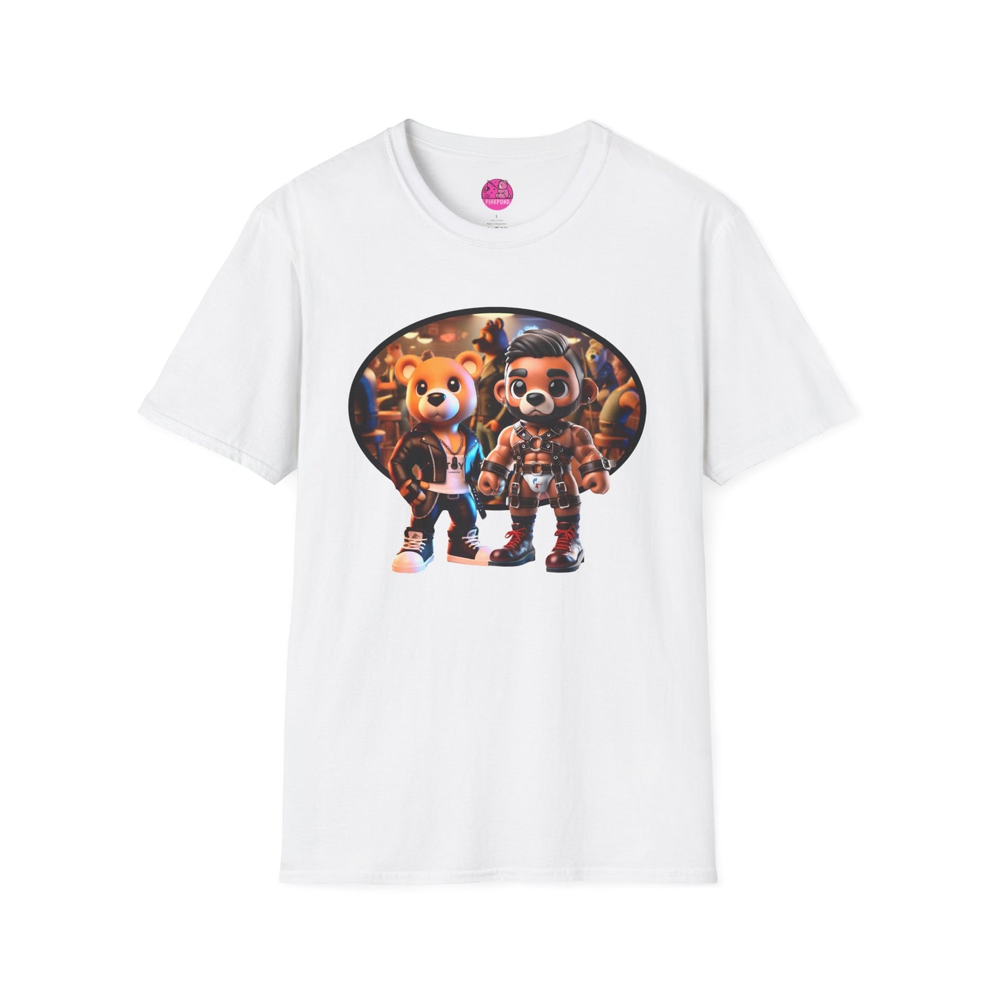 Unisex Graphic Tee - Bear Cubs on the Town LGBTQ+ Pride Shirt