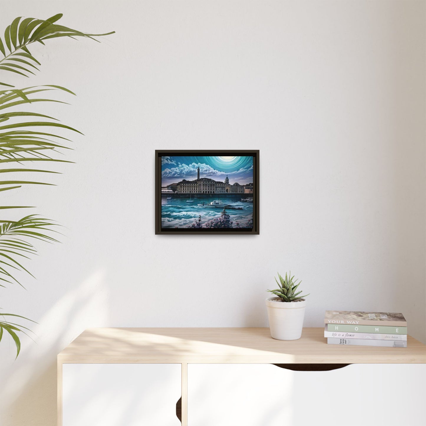 Tides of Time – Royal William Yard by Andrew McCarter - Canvas Print