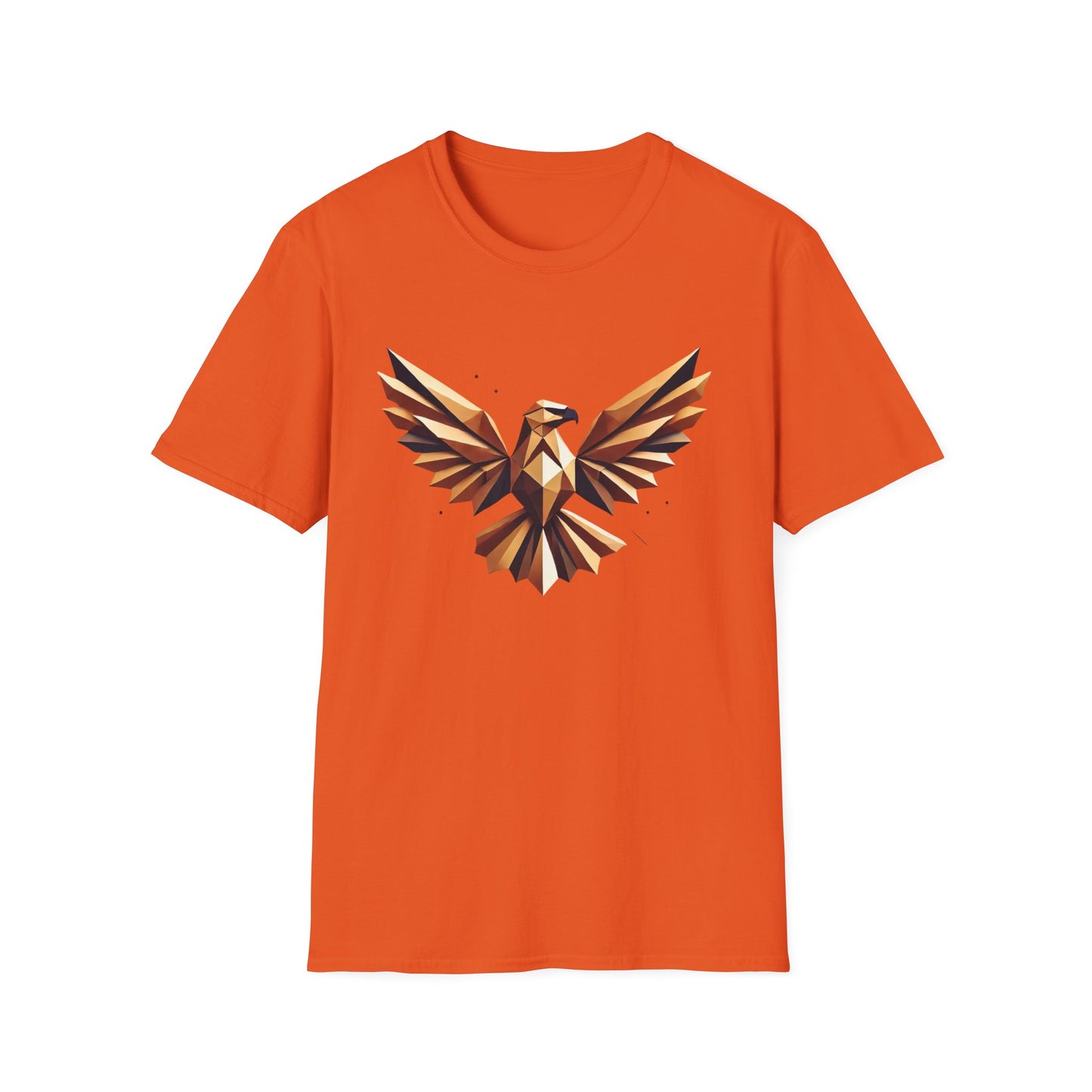 Phoenix Rise Unisex Softstyle T-Shirt - Bold Graphic Tee for Nature Lovers