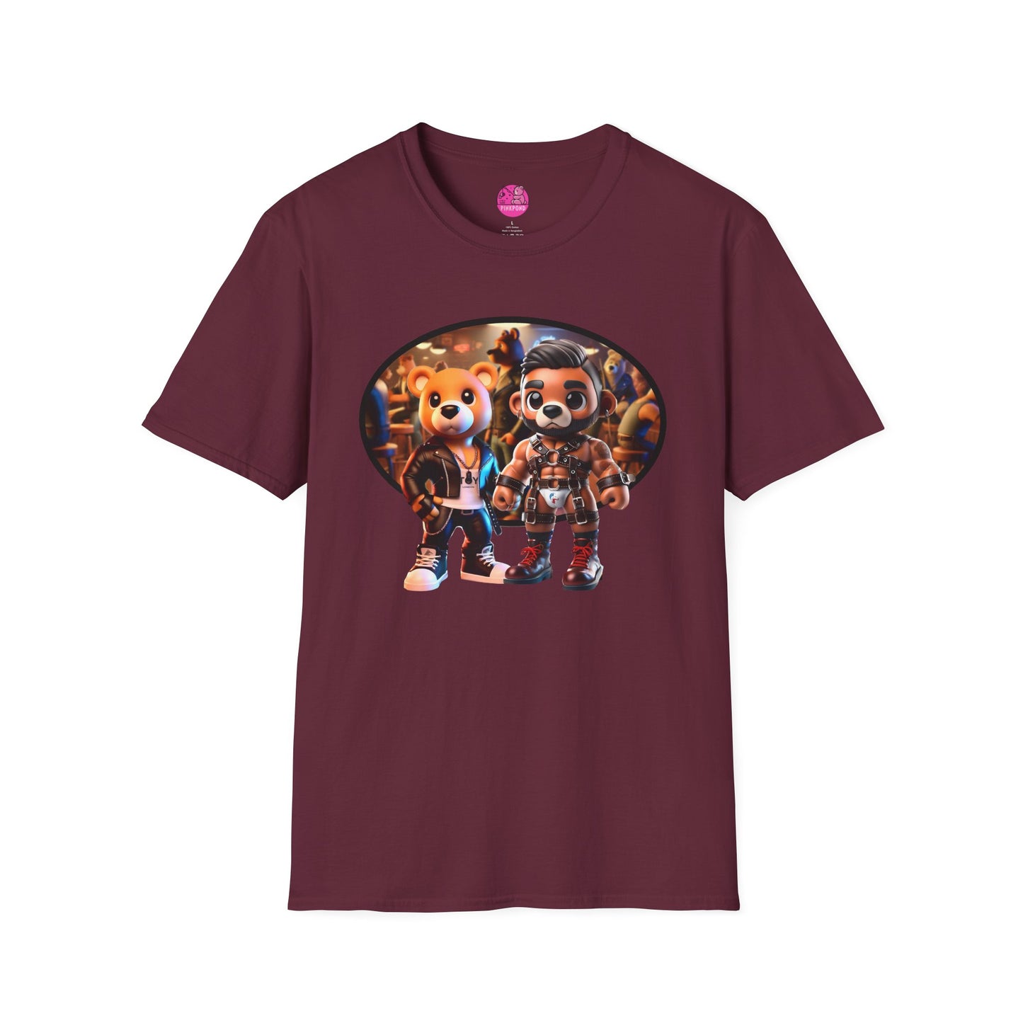 Unisex Graphic Tee - Bear Cubs on the Town LGBTQ+ Pride Shirt