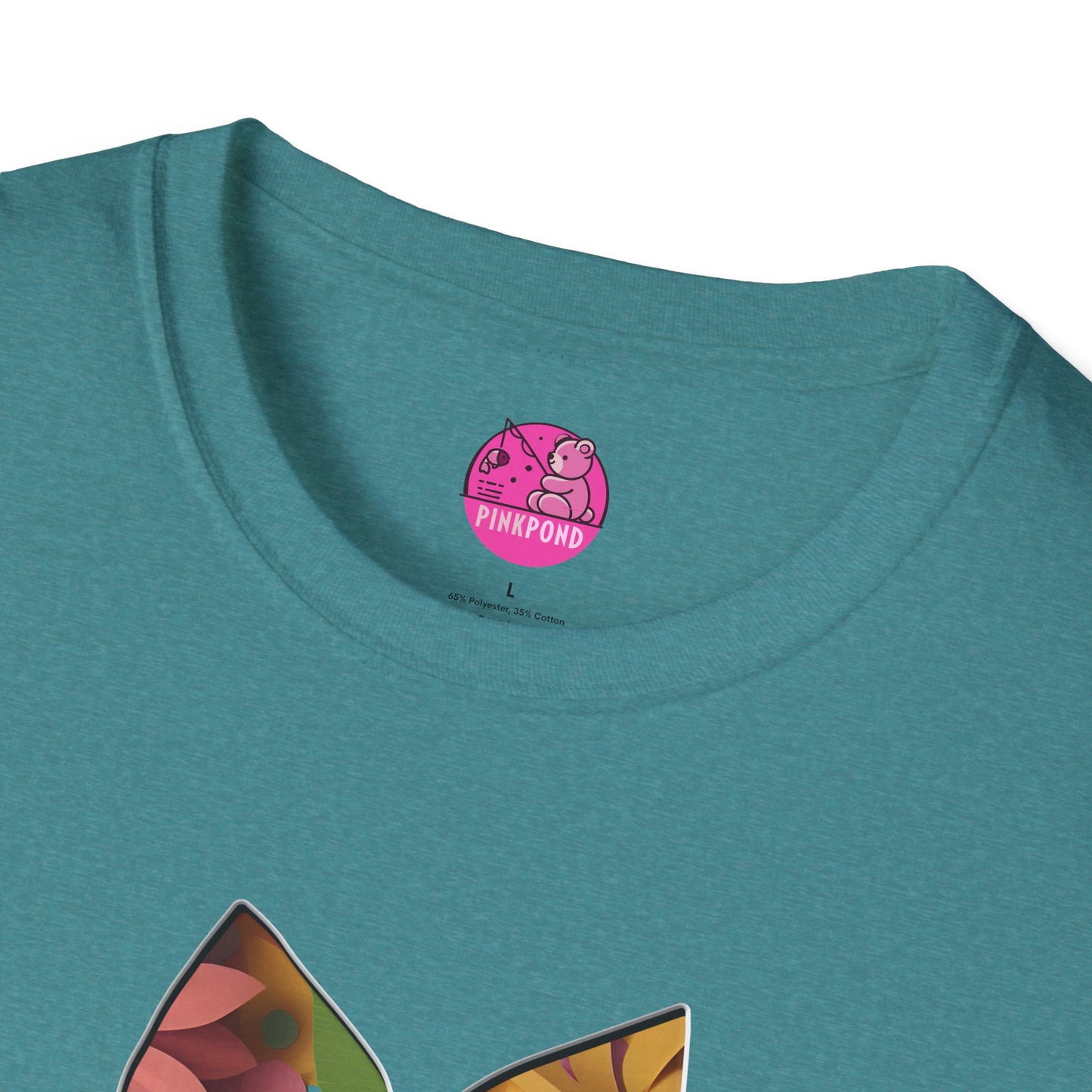 Blooming Beauty T-Shirt – A Burst of Color and Creativity- Unisex Softstyle Tee