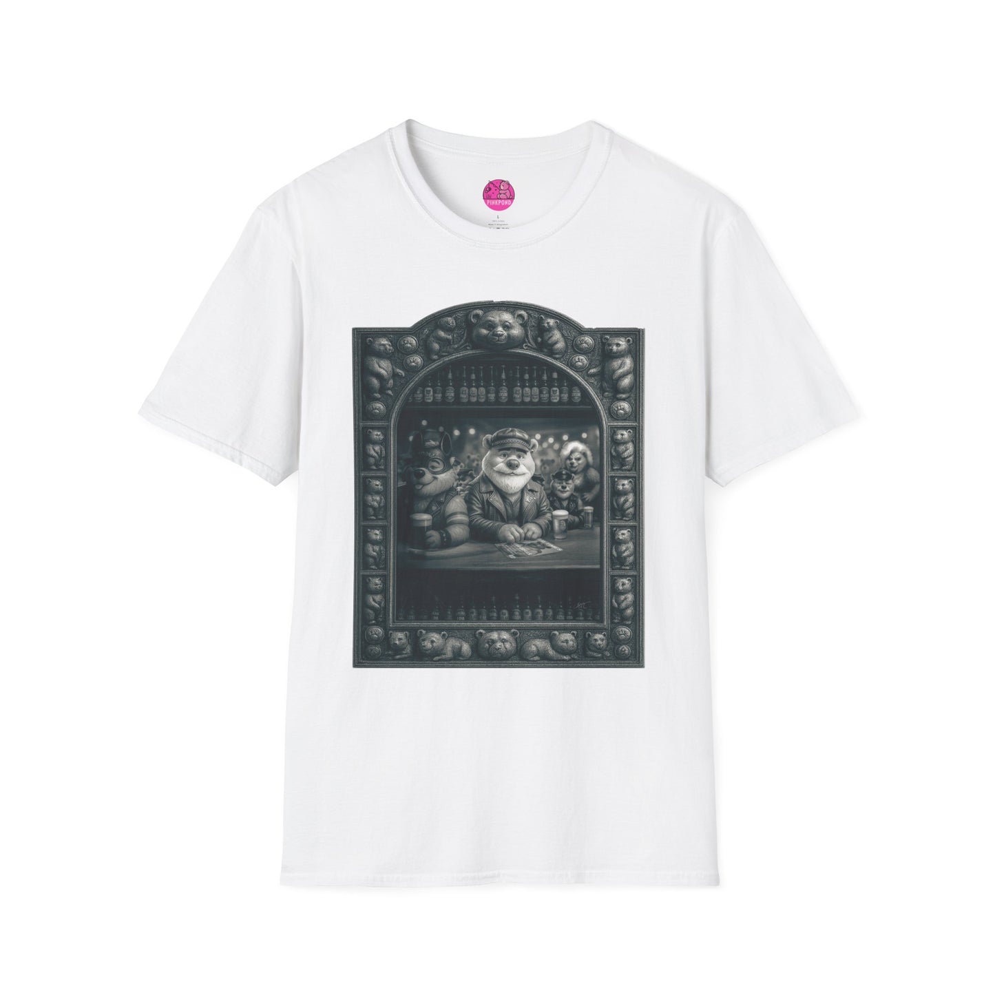 Bear Bar Mirror T-Shirt