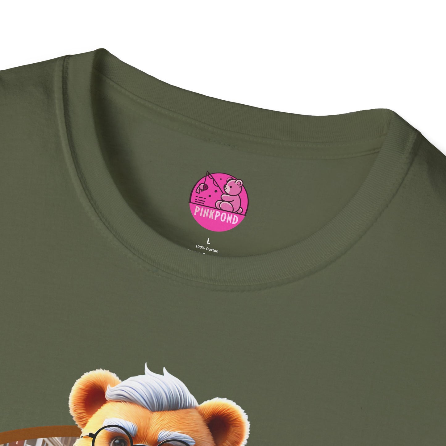 Big Bear T-Shirt - Bold, Comfortable Unisex Softstyle Tee with Playful Charm