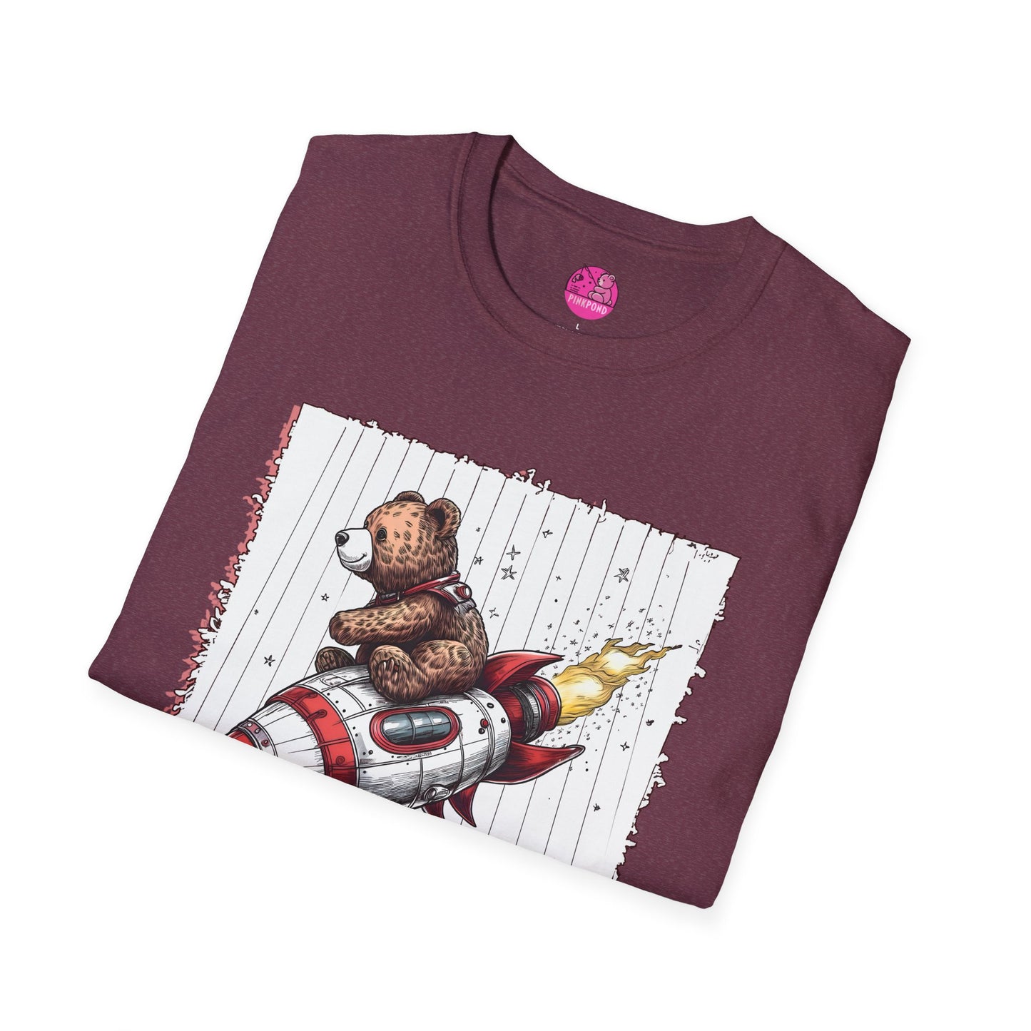 Teddy Bear Rocket Adventure T-Shirt