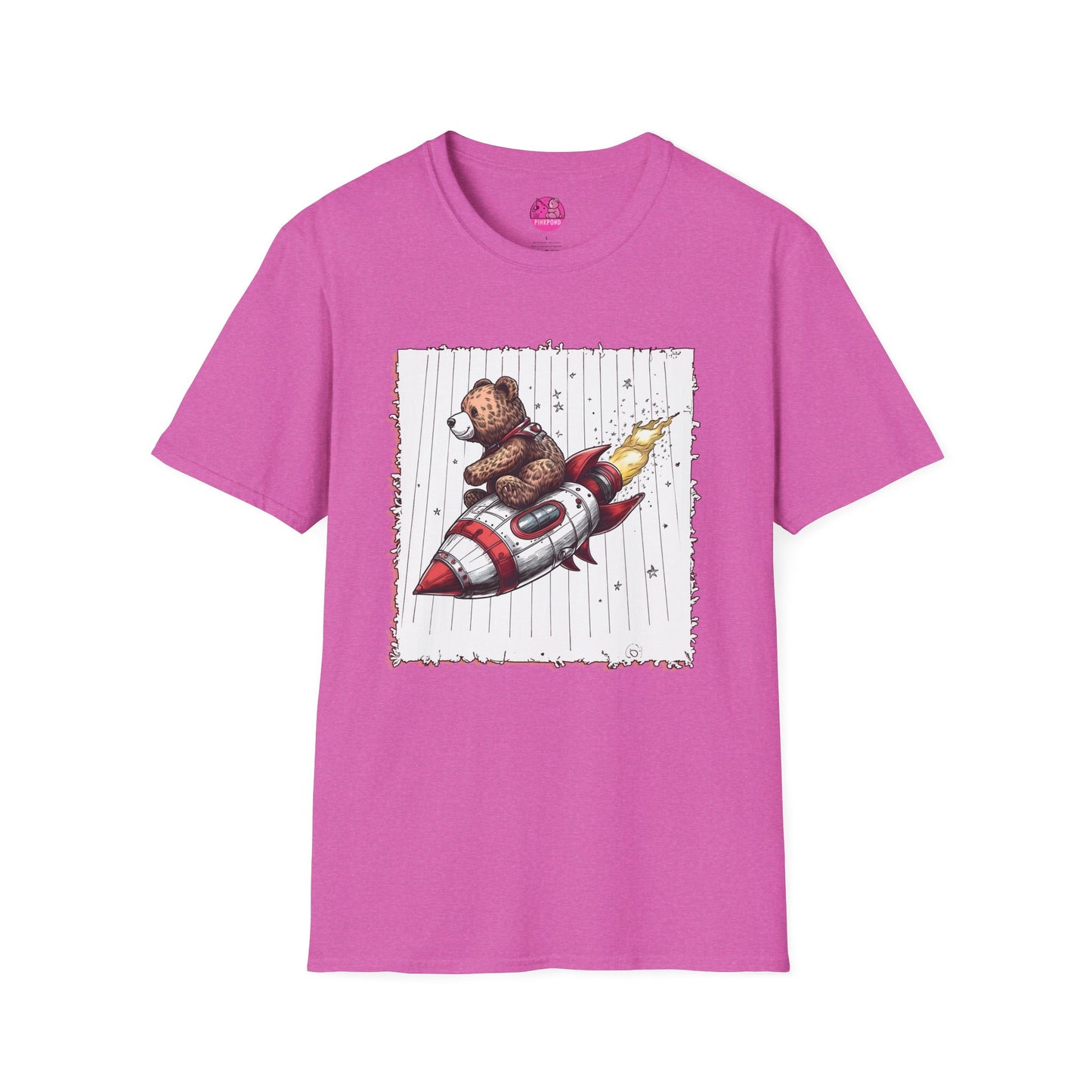 Teddy Bear Rocket Adventure T-Shirt