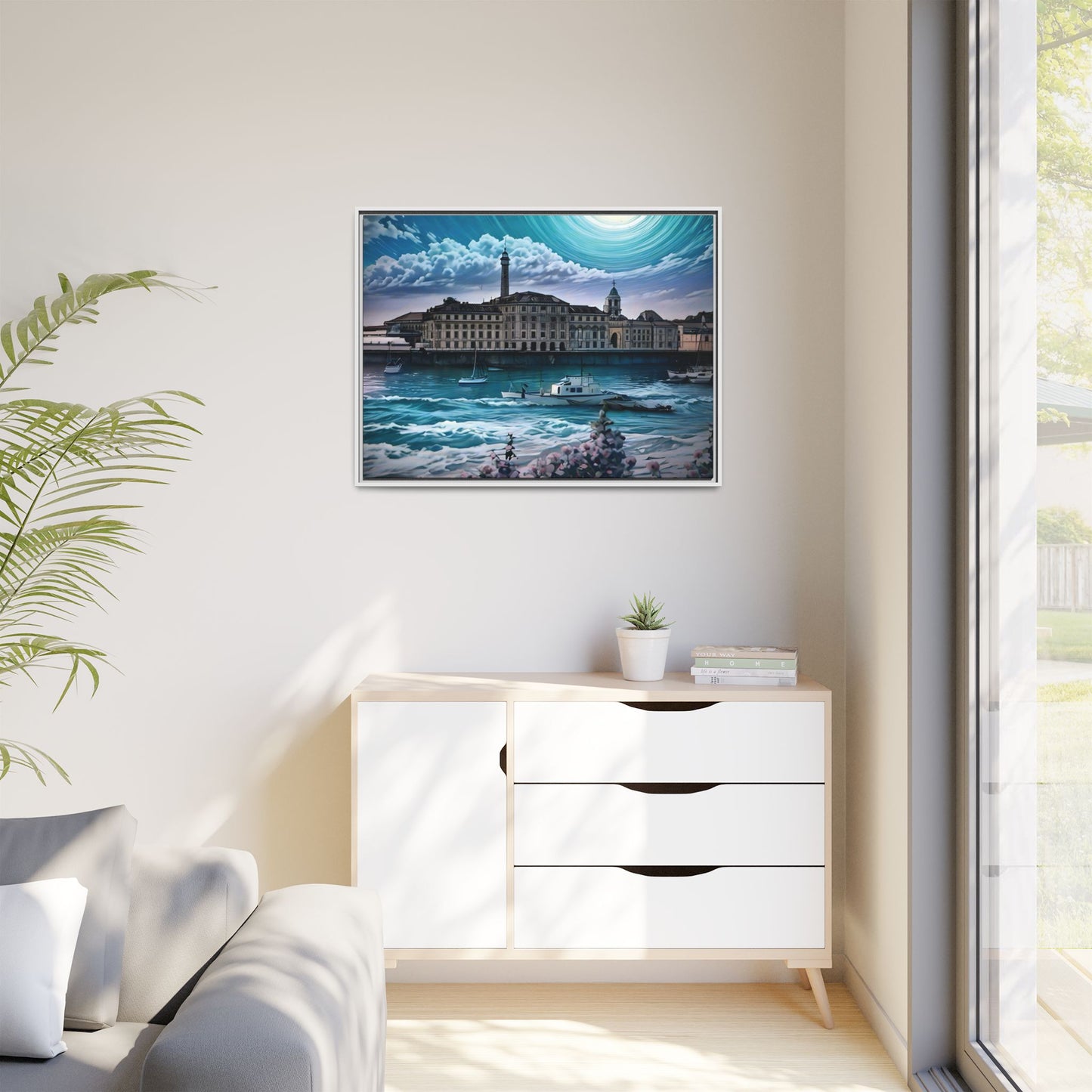 Tides of Time – Royal William Yard by Andrew McCarter - Canvas Print