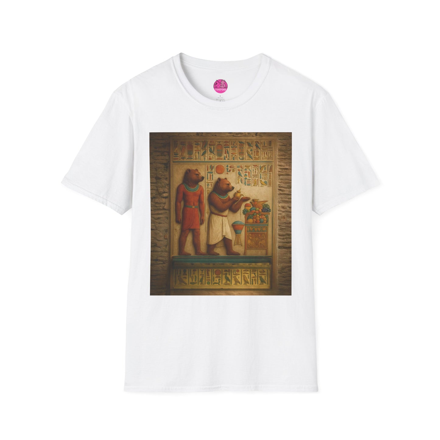 Bear Offering Softstyle Tee - PinkPond Heritage Collection