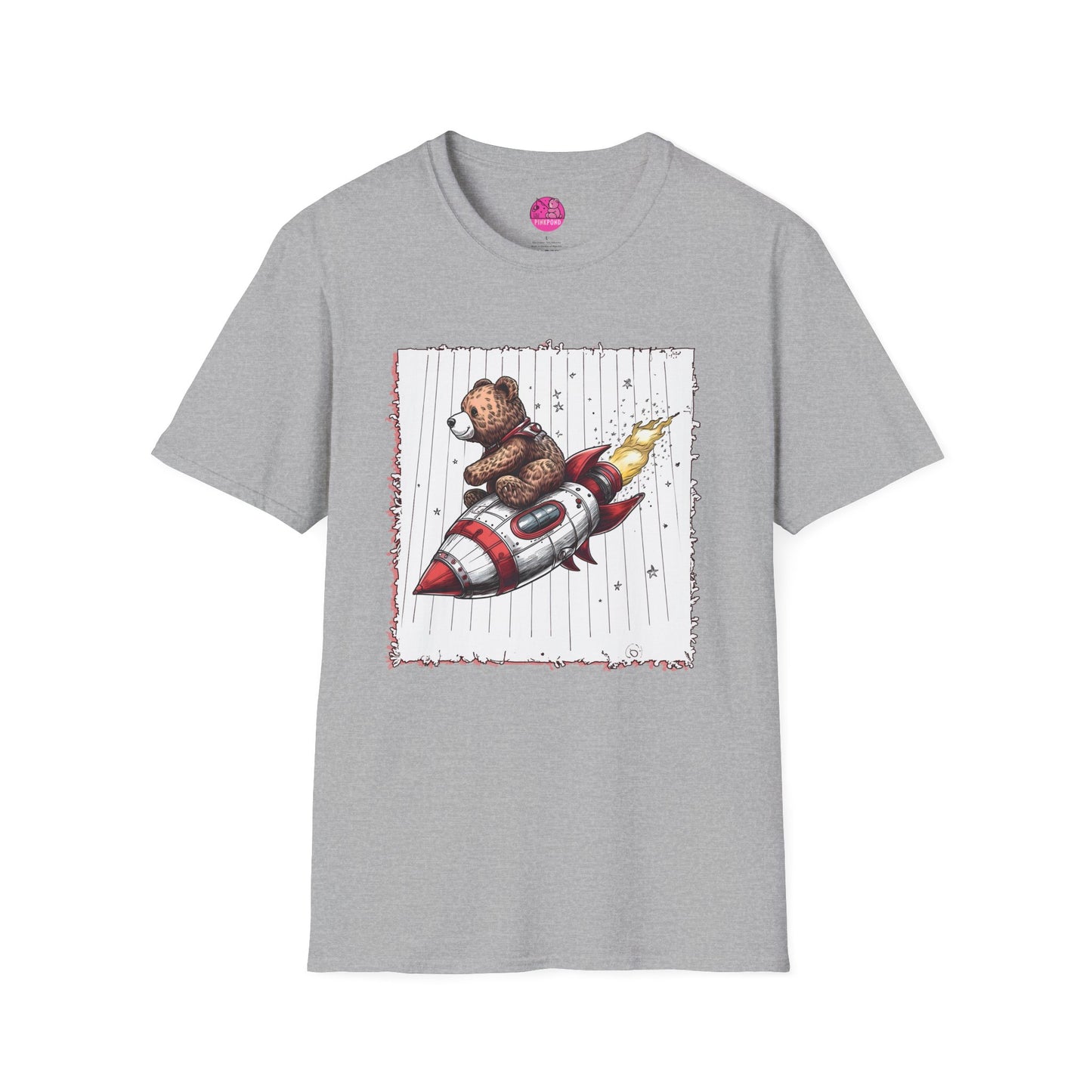 Teddy Bear Rocket Adventure T-Shirt